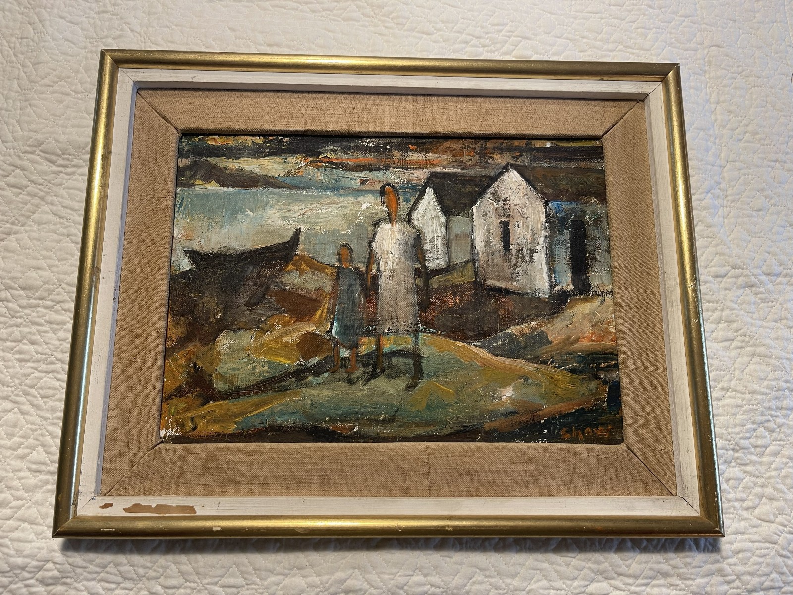 Harry Hutchinson Shaw – Oil on Canvas, Signed, Original, Vintage