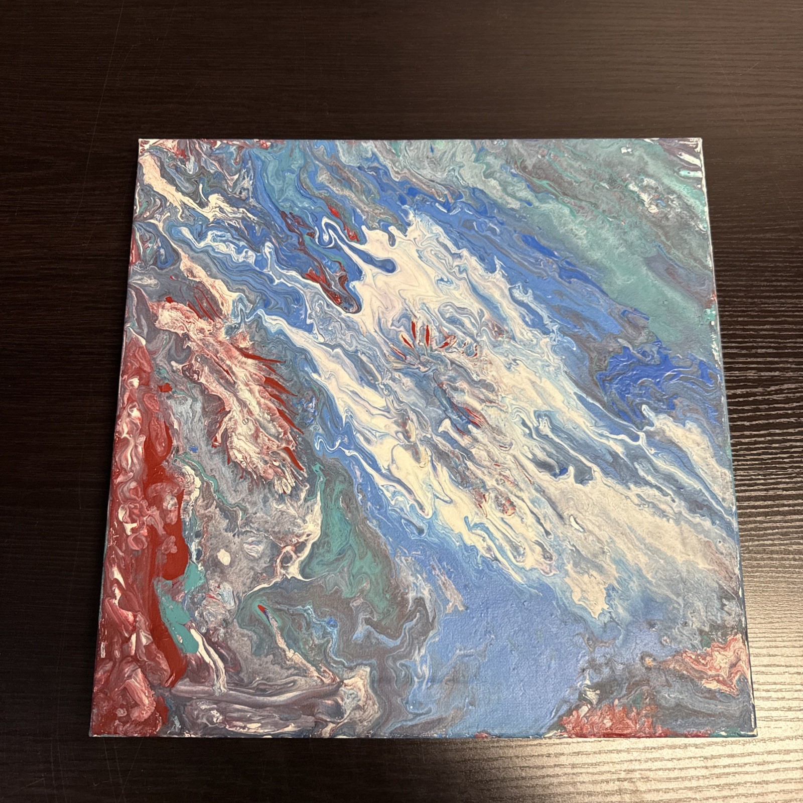 Original Art by Jan Beck with Message On Reverse