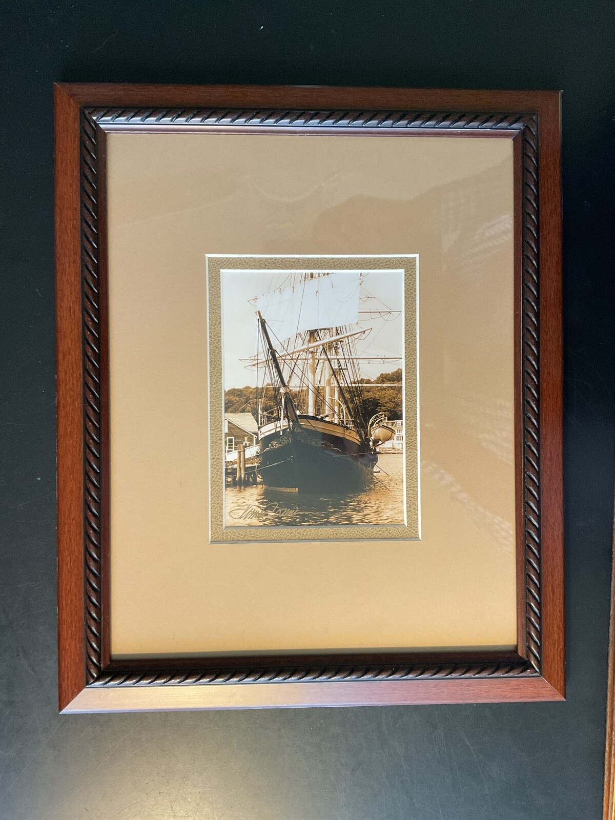 JAMES DAY CONNER PAINTING “SAFE HARBOR” 16x14x1