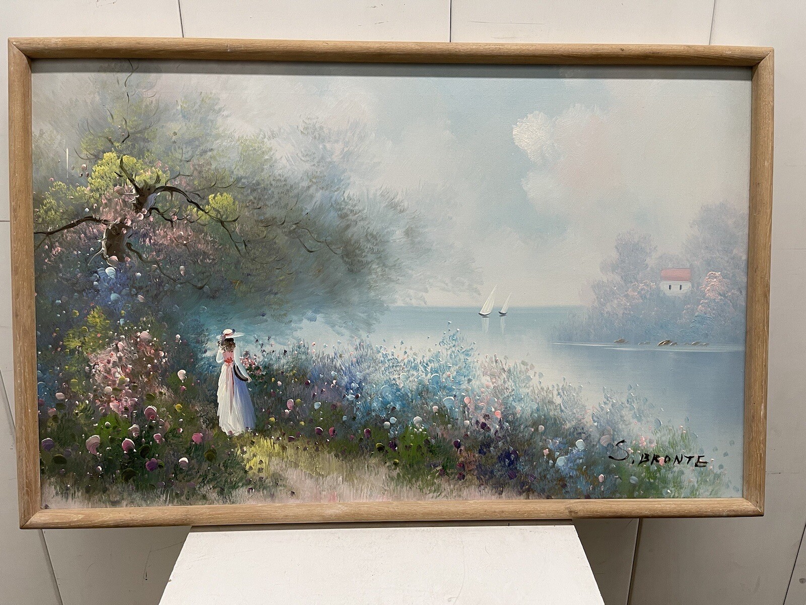 canvas nature Oil painting Size 33 – 21 inch