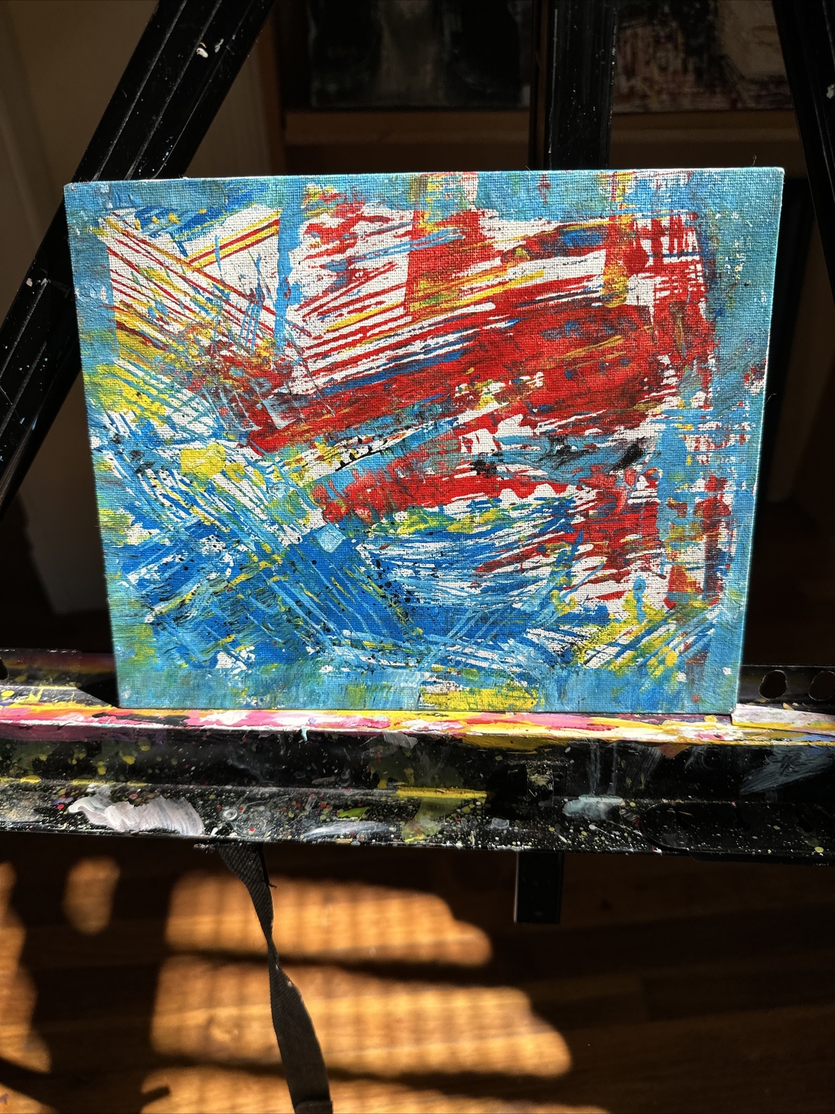 Colorful Mixed Color Abstract Painting | Water Themed | Original