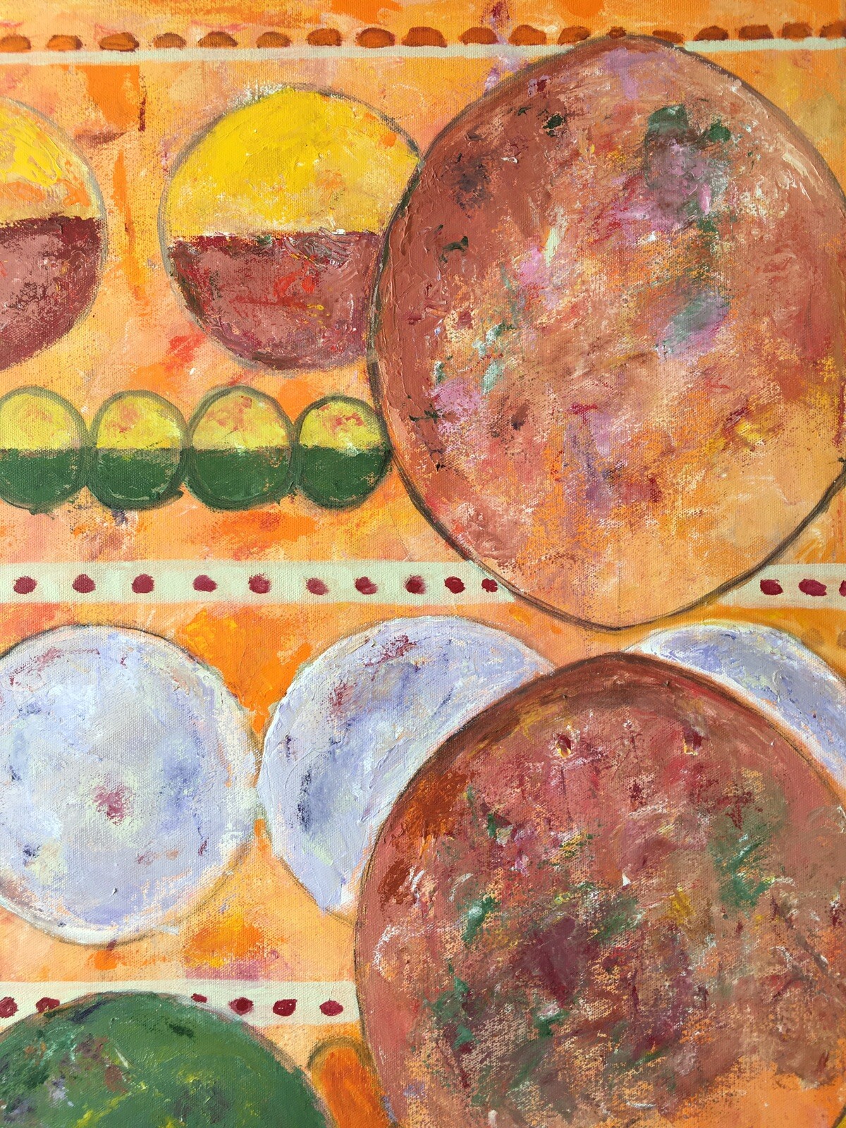 LISTED ARTIST painting ABSTRACT Dr Benjamin Gross «Music of the Spheres» 1990’s