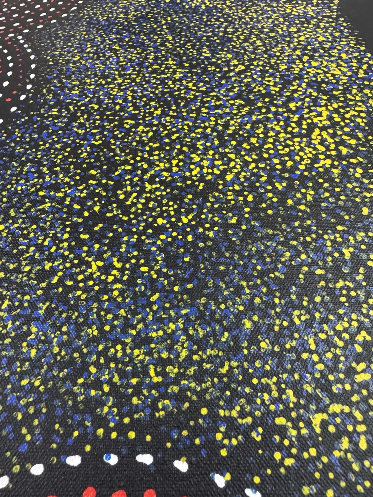 Gracie Morton Pwerle 💕Aboriginal Art COA Supplied. 85cm X 60cm GMNP1