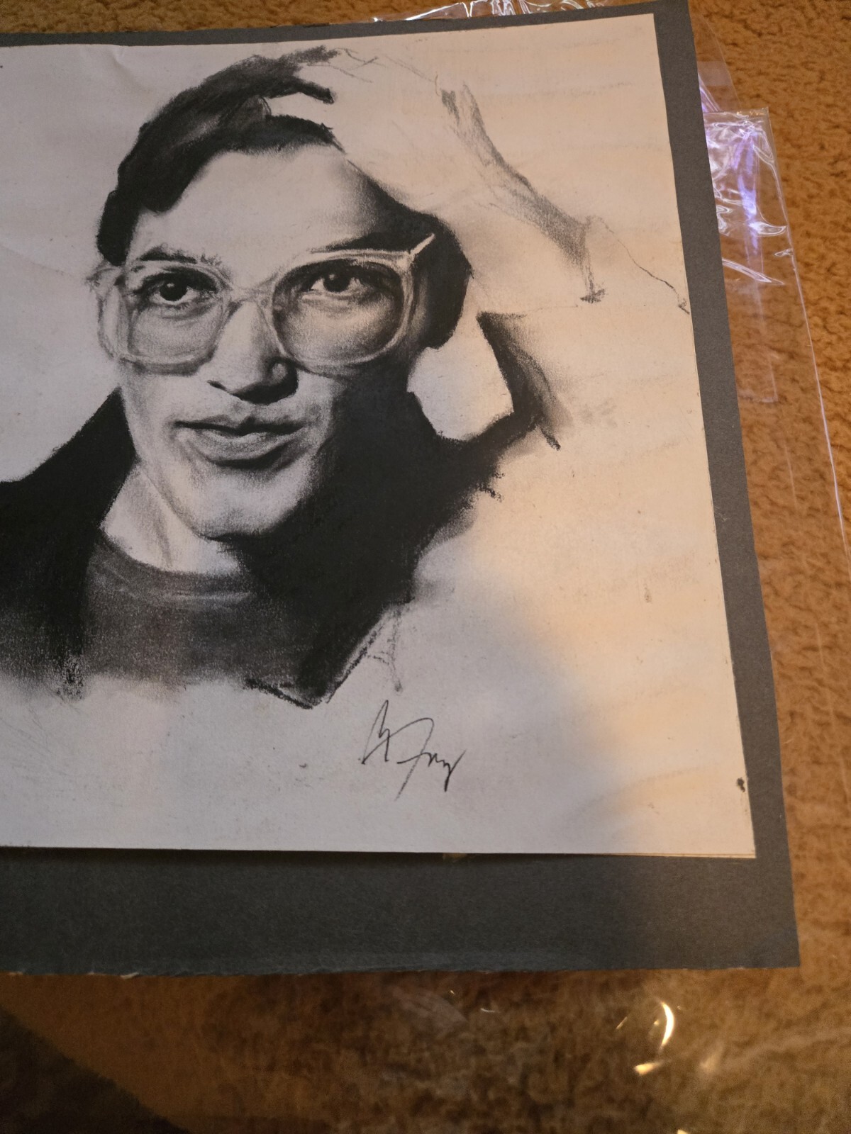 Trevor Horn The Buggles Art Work Painting 1979 By Barbara Frey New Wave Video…
