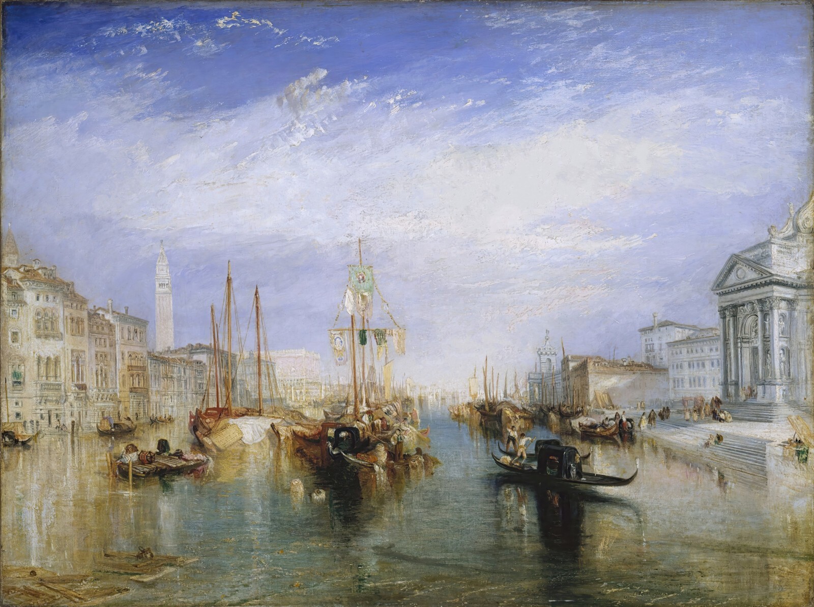 The Grand Canal, Venice Painting by Joseph Mallord William Turner Reproduction