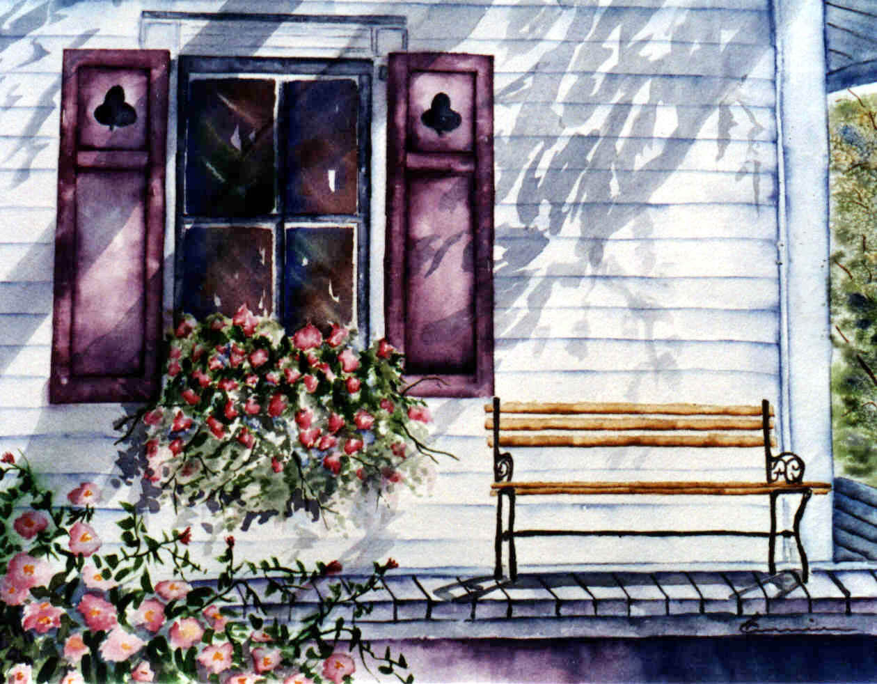 Water Color, original, directly purchased from artist