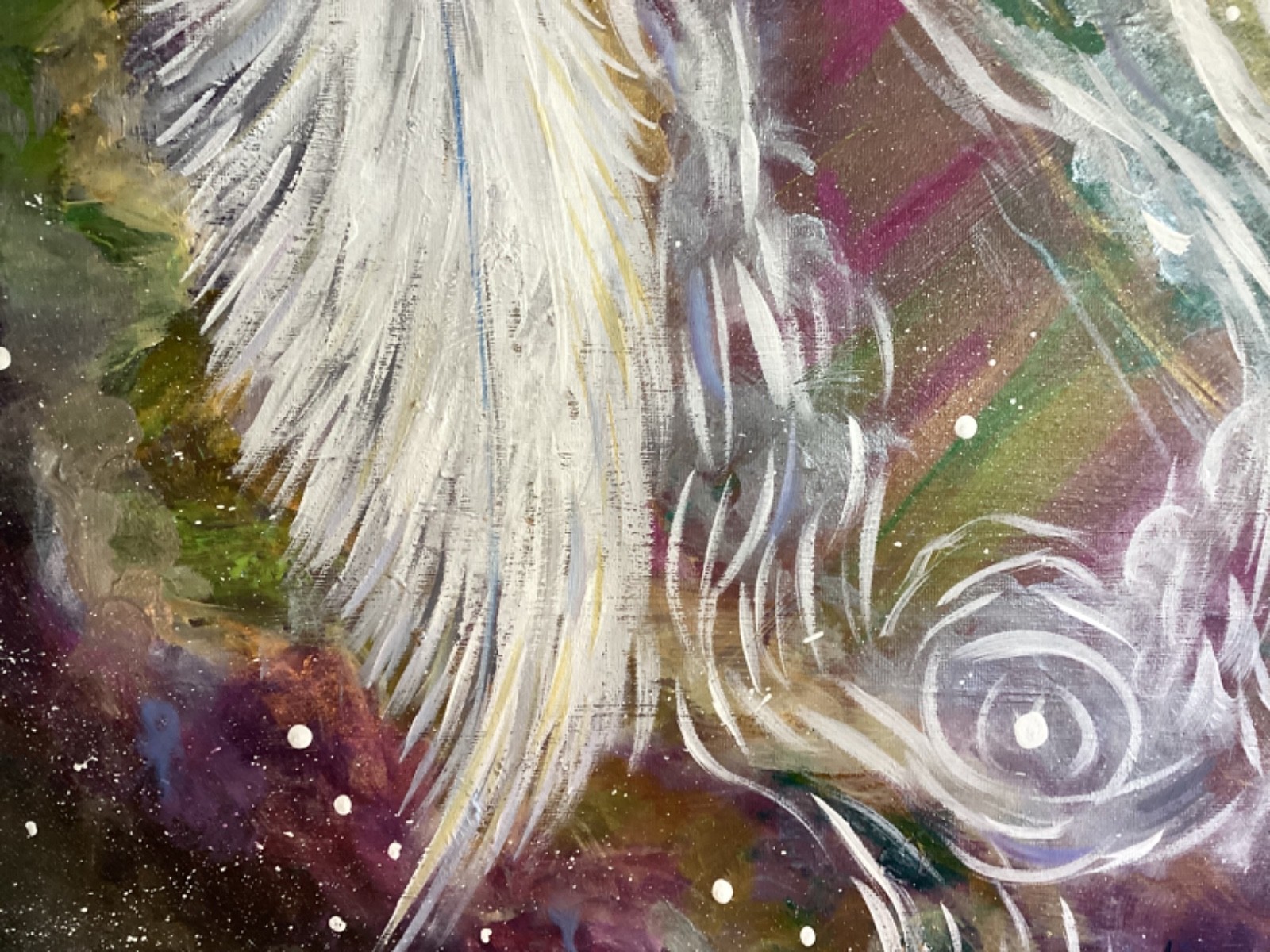 Celestial Awakening Codes – High Frequency Galaxy Painting Colab Yaakov & Tatara