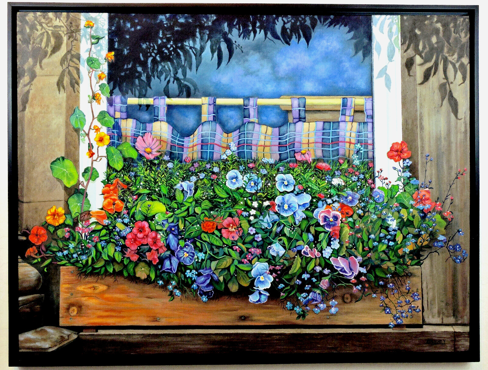 The Window Flower Box by Debra Seney