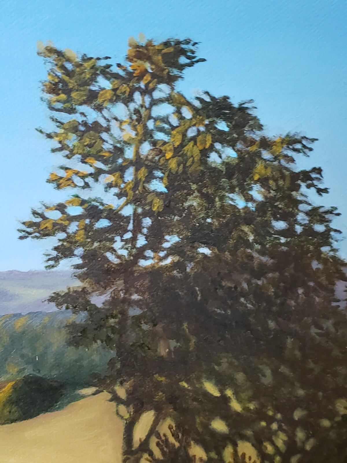 Anya Sharaeff Oil Painting Hanson’s Pool Charles Becker Student Vintage