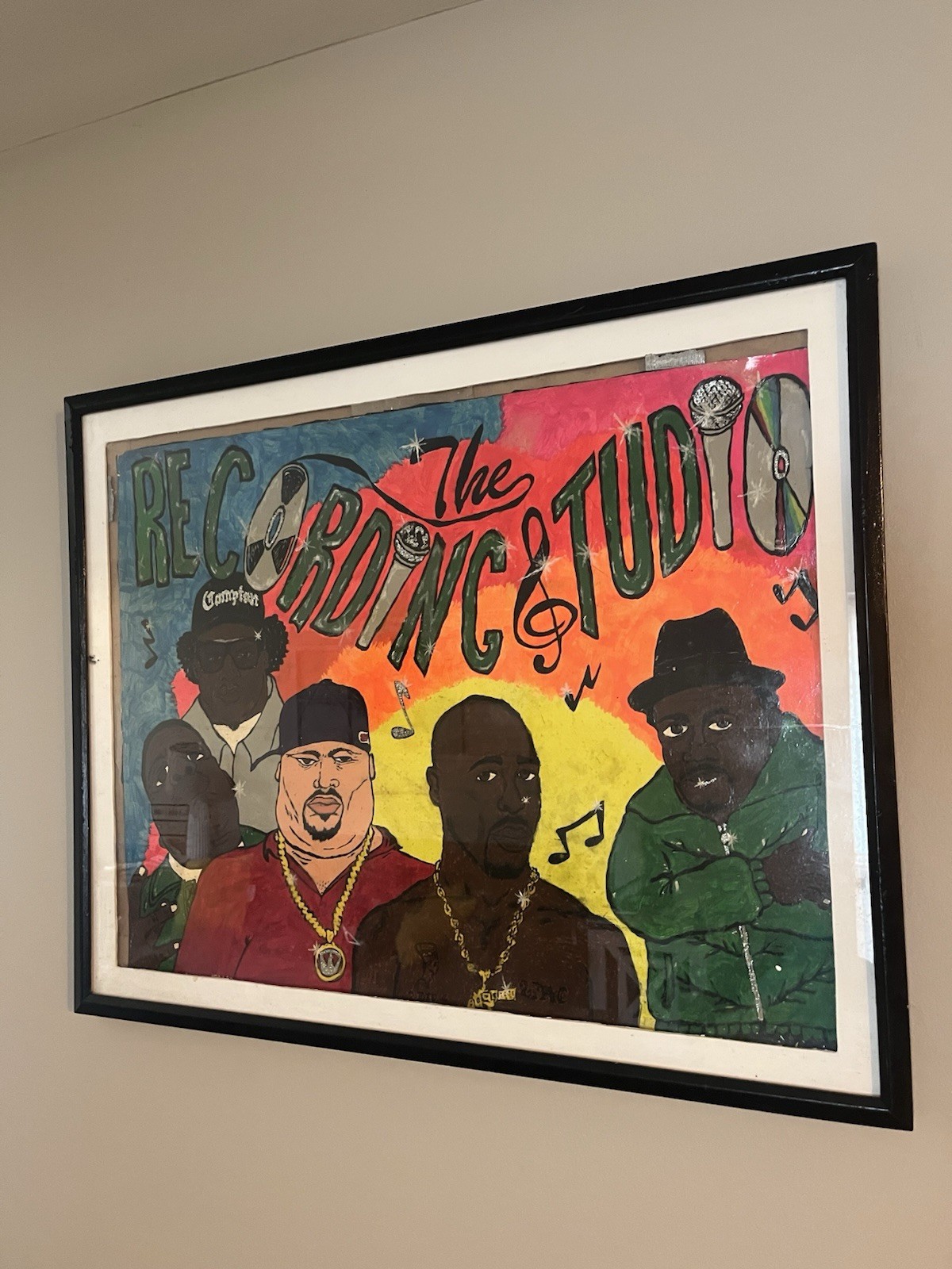 1990’s Rappers Hip Hop Art Painting 31×25”