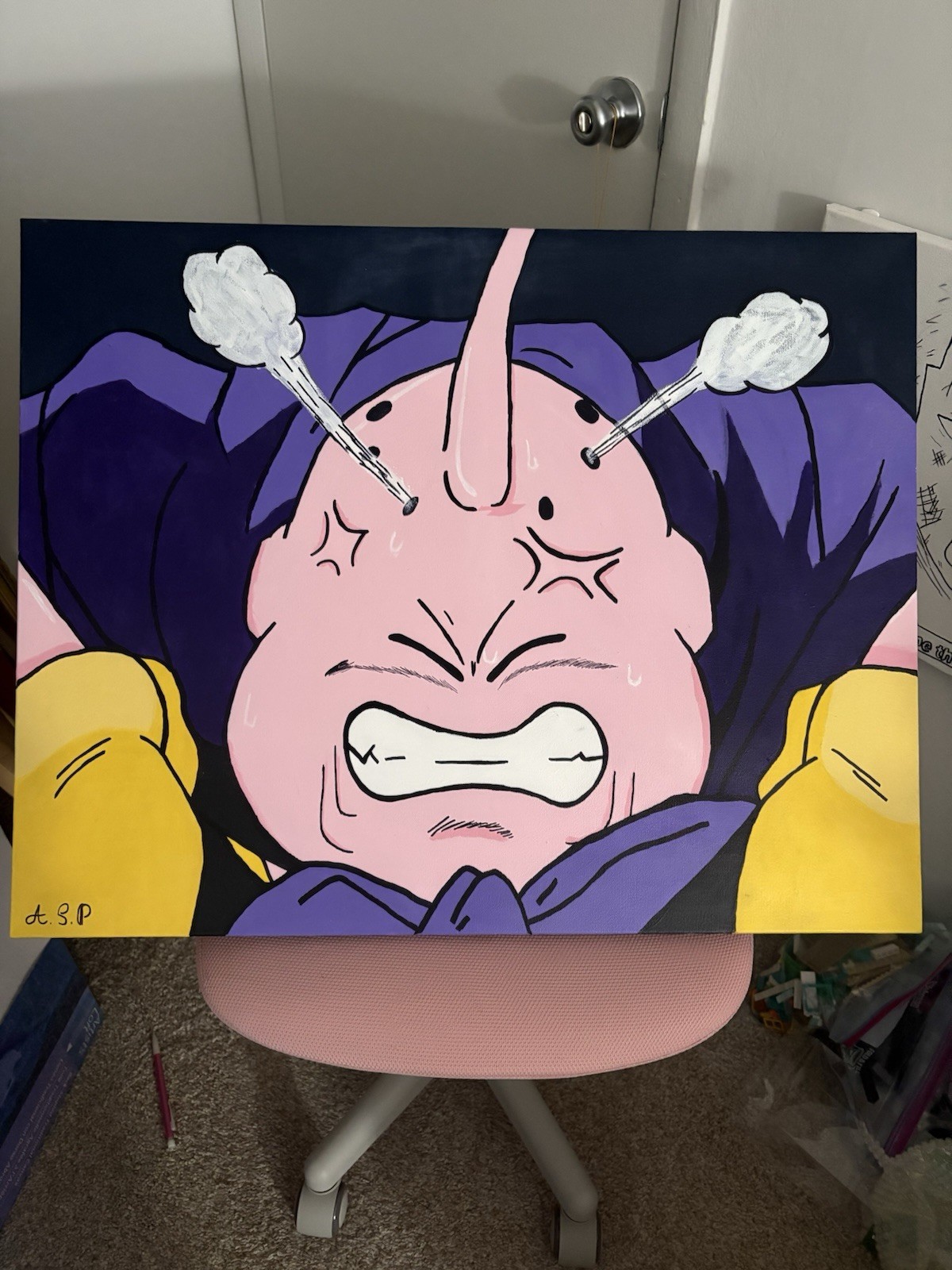 Majin Buu Painting
