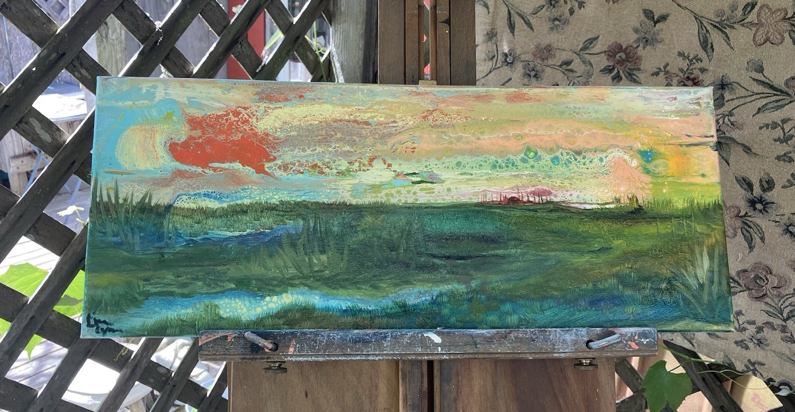 “Rural Glow” Oil Painting