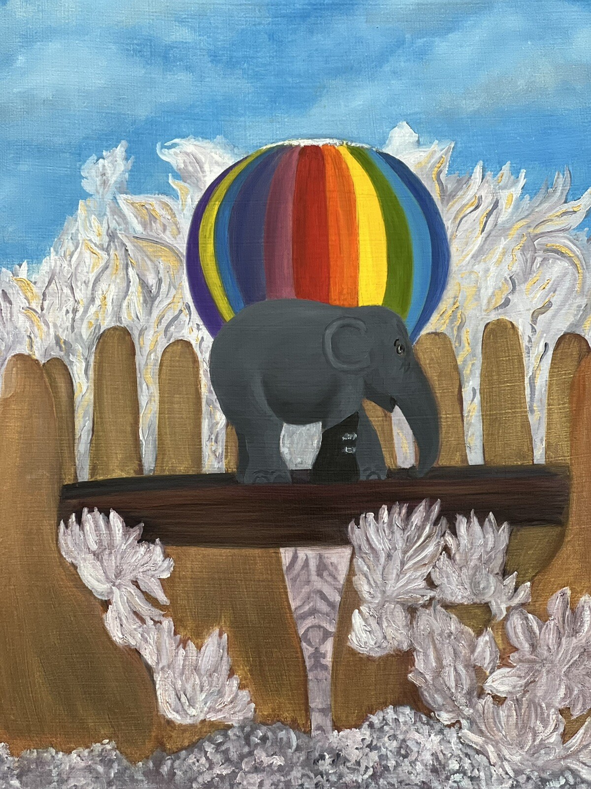 Transition_Original 16”x 20” Hand Painted Oil Painting on Canvas