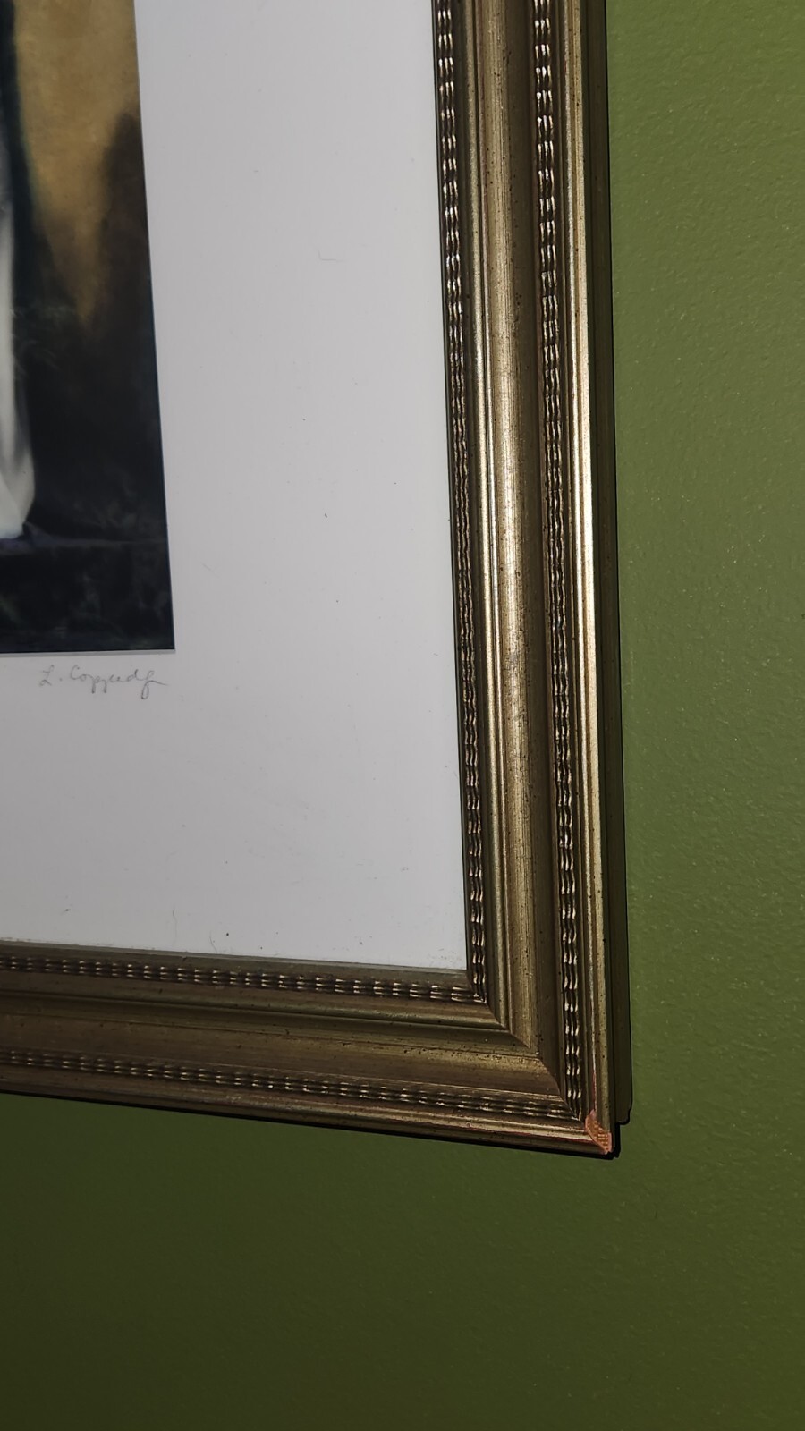 Laurie Coppedge «Evergreen Angel» hand painted, signed, numbered