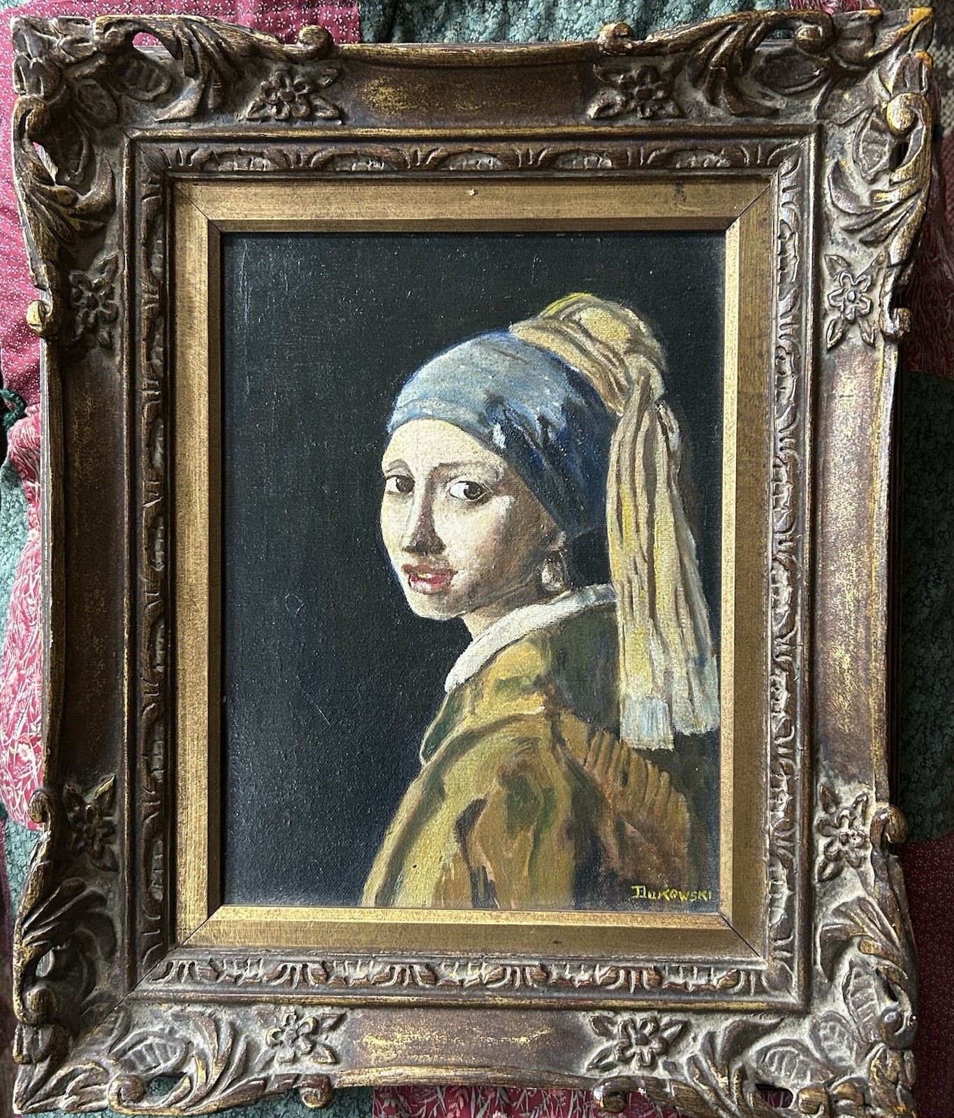 Oil Painting Reproduction of Vermeer On Canvas
