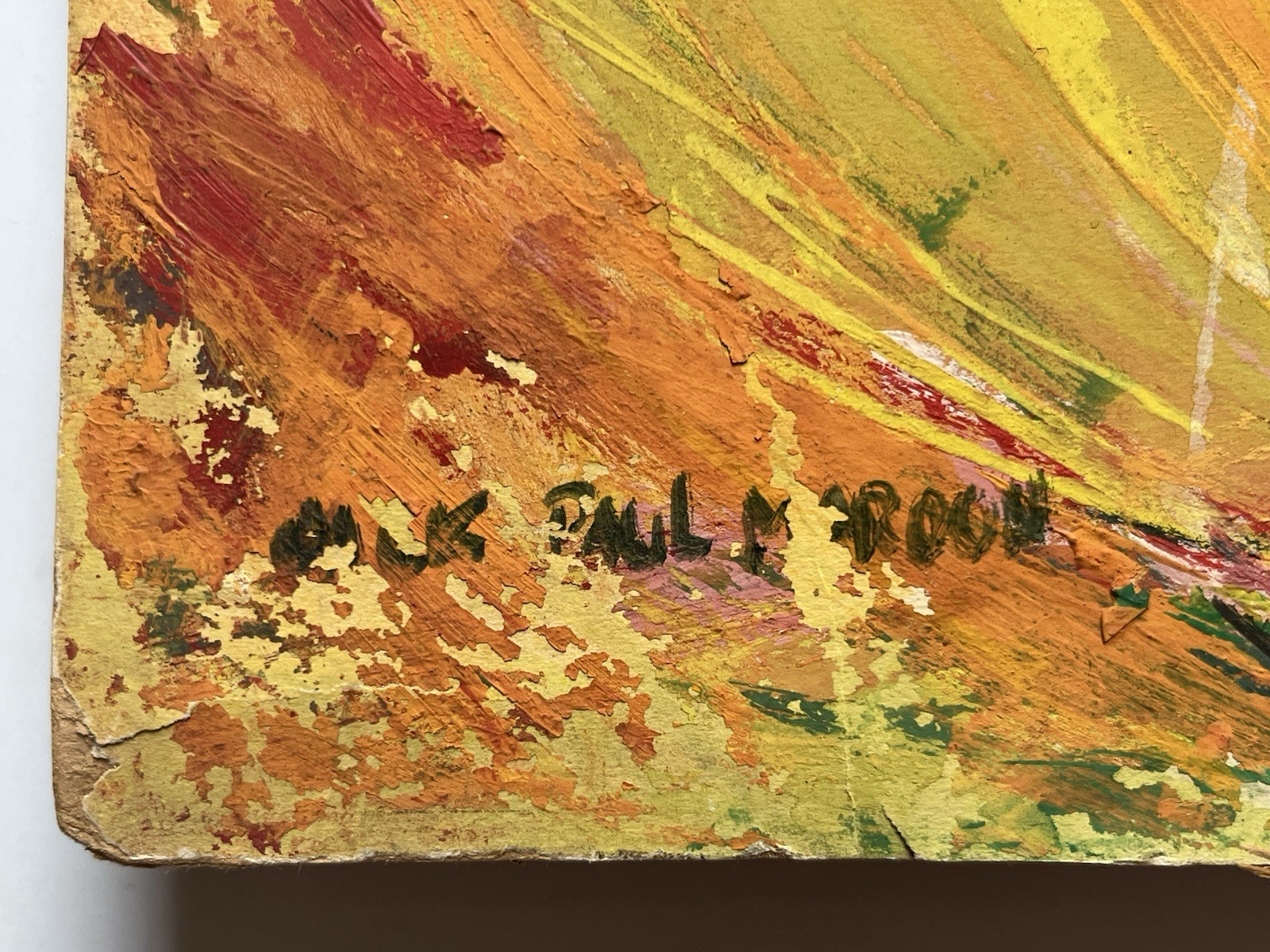 MCM 60s Modernist Expressionism Painting Jamaican Black Girls Kingston Jamaica