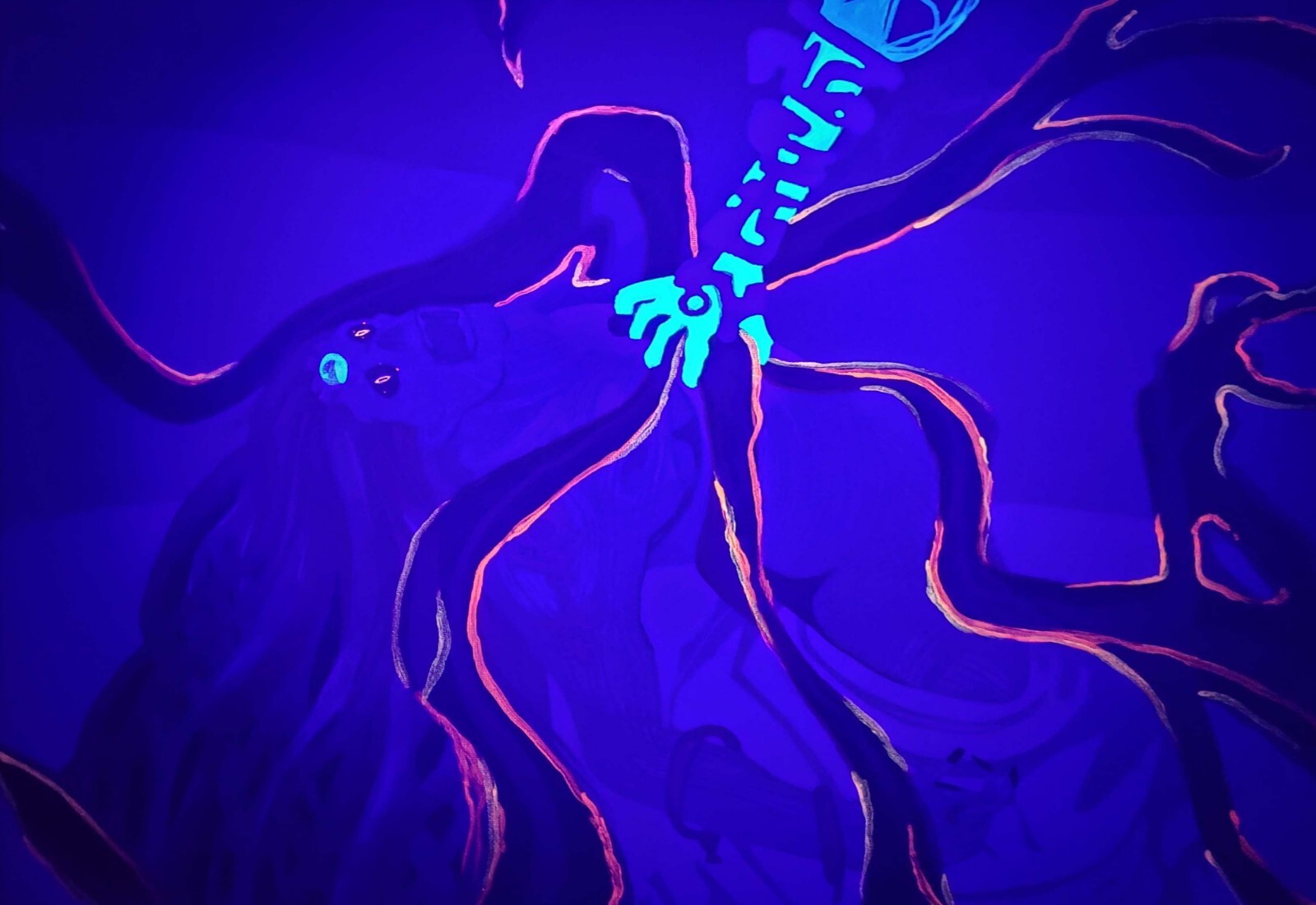 GLOW IN THE DARK | Zelda Tears of the Kingdom Ganondorf Acrylic Painting