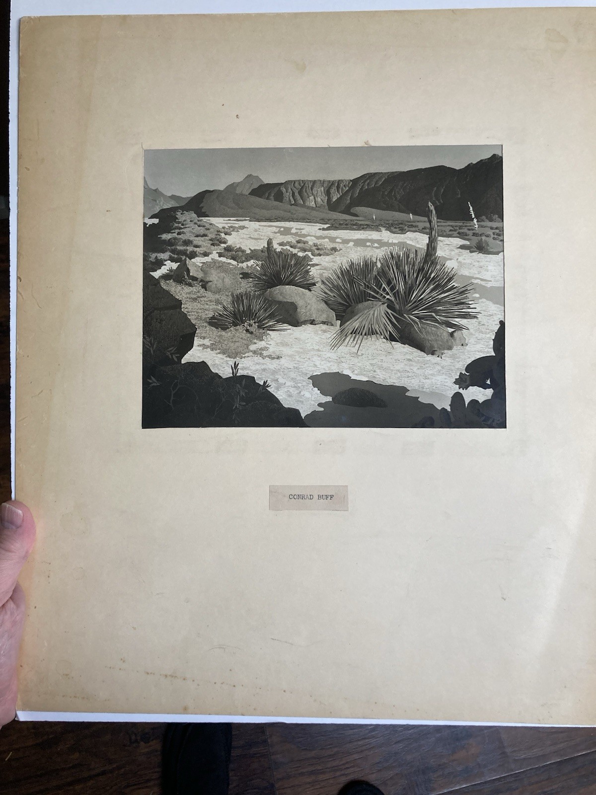 California Artist Conrad Buff Southwestern Plein Air Desert High Auction Prices