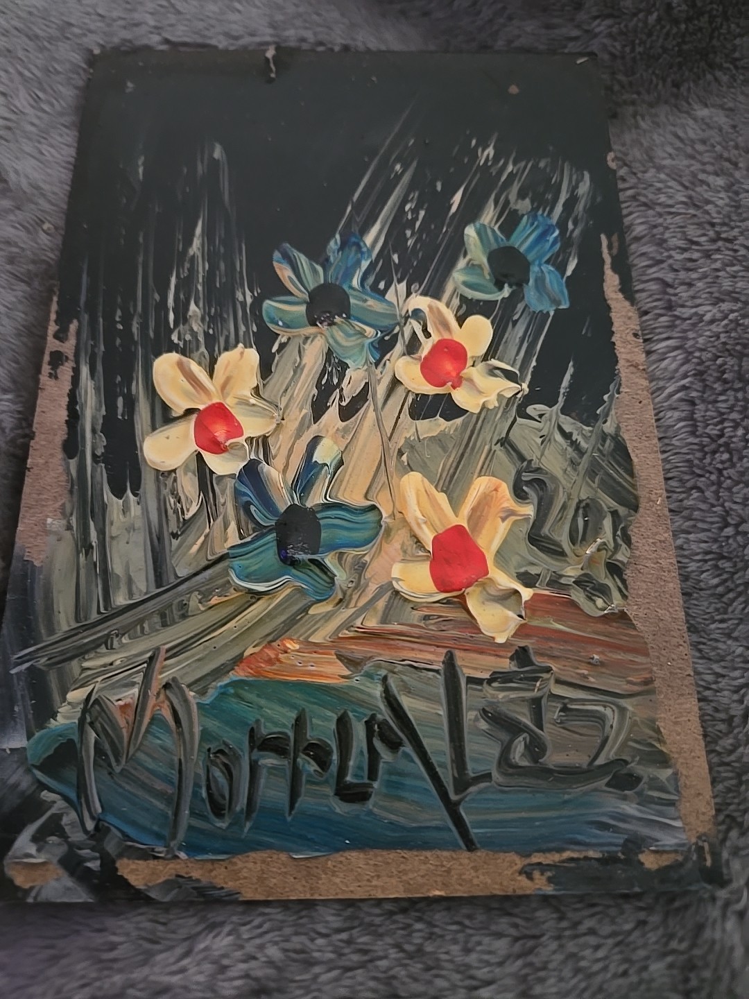morris katz oil painting