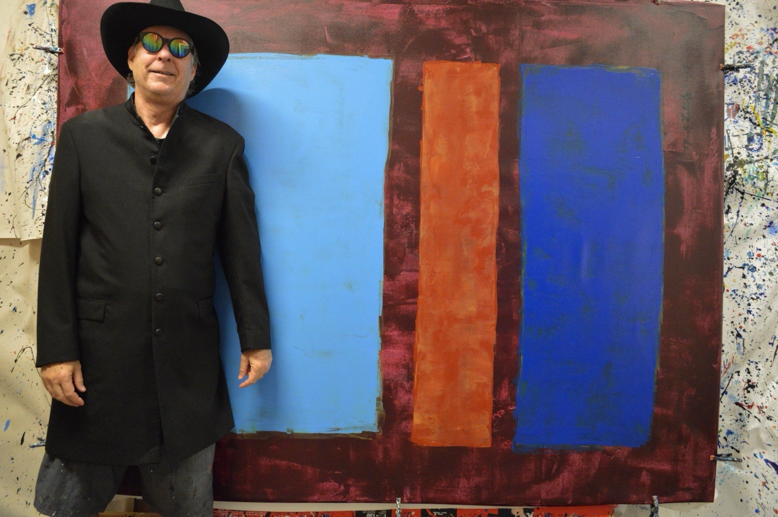 Mark Rothko Style Giant Professional Painting 84”X62” (7 Foot) Abstract Modern