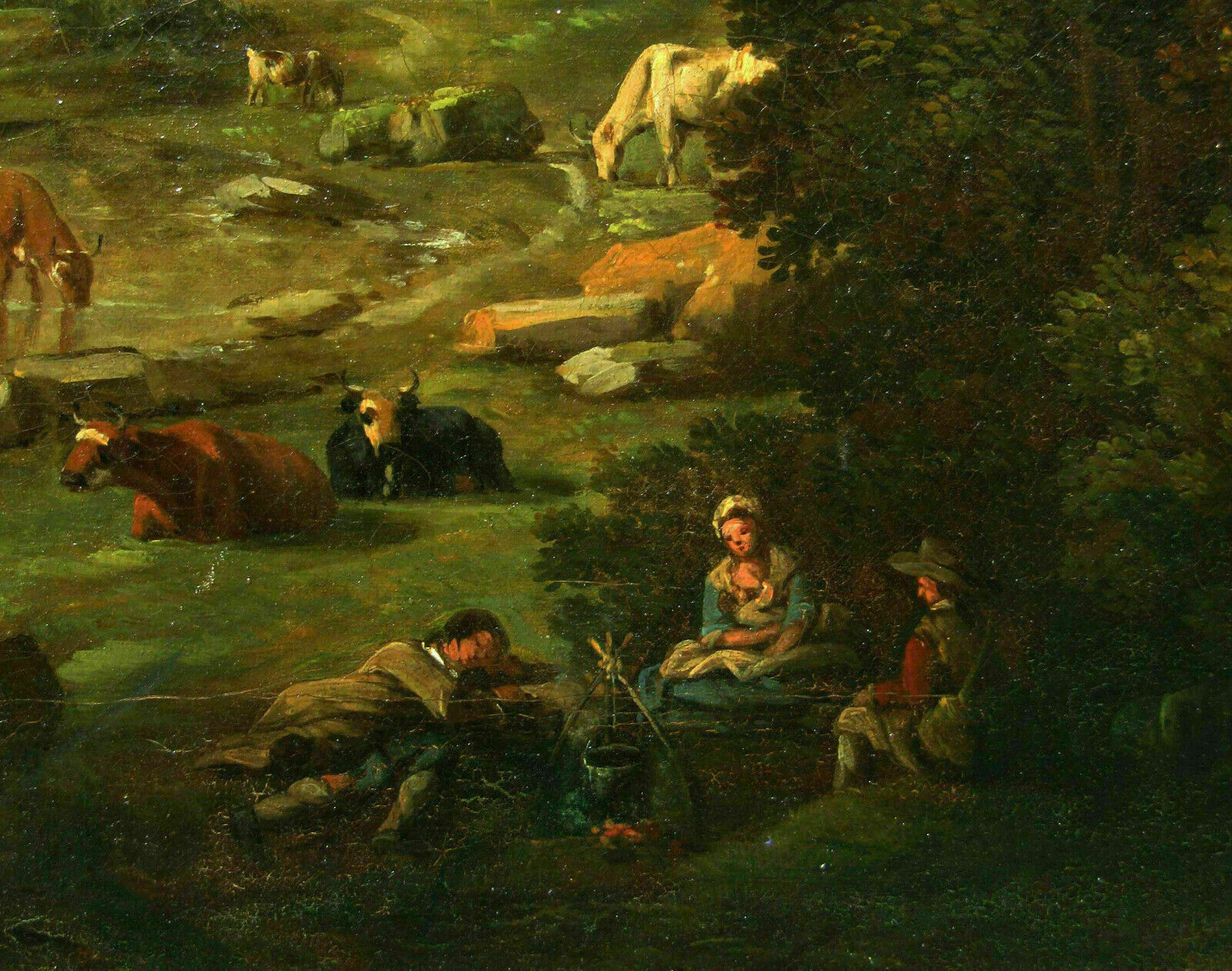 LISTED Old Master William Tomkins (1730 – 1792) with Provenance