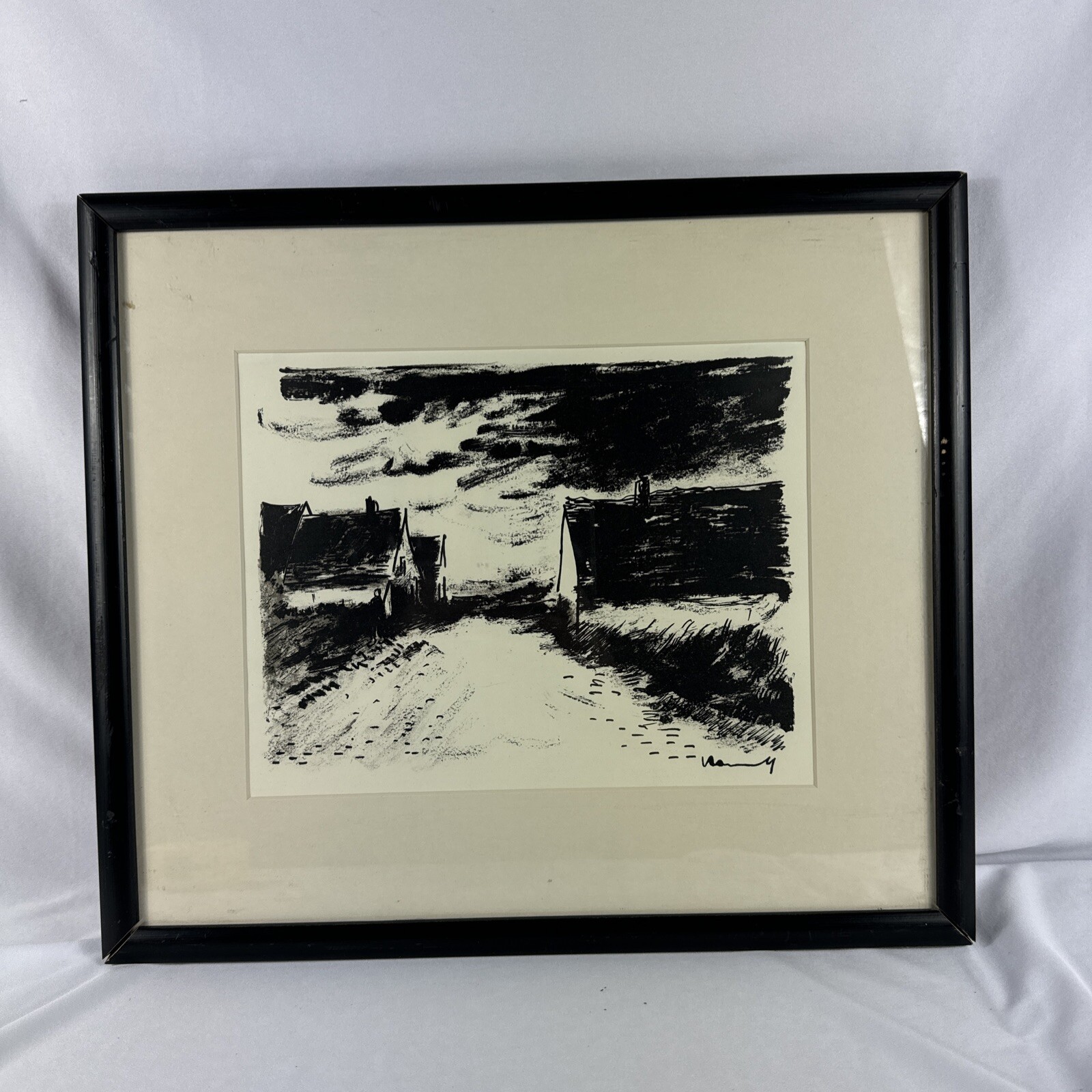 Maurice de Vlaminck Modernism Impressionism French Artist Maisons Dans La Beauce