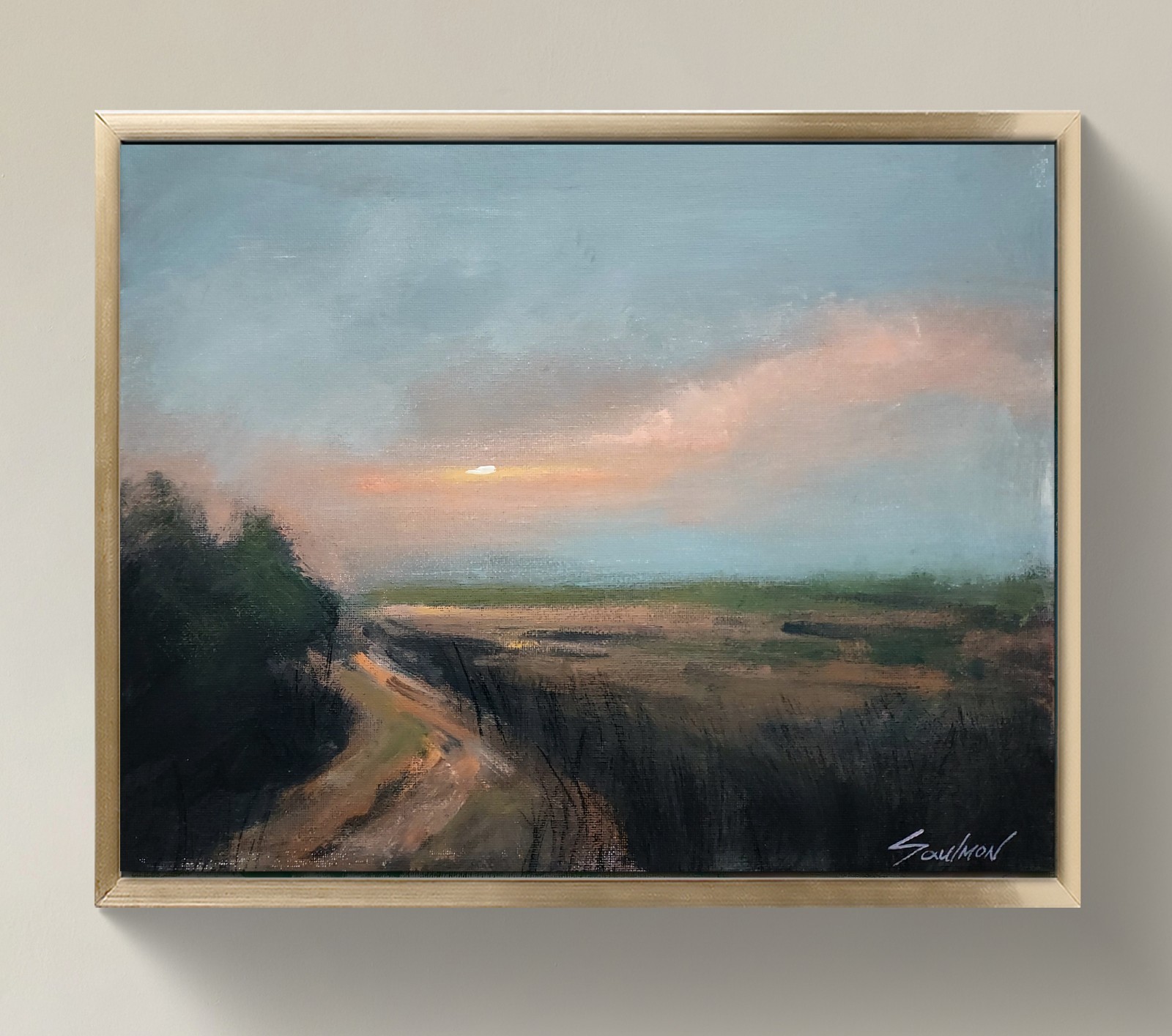 Original Impressionist Painting on 14×11 inch Canvas – Signed by the Artist
