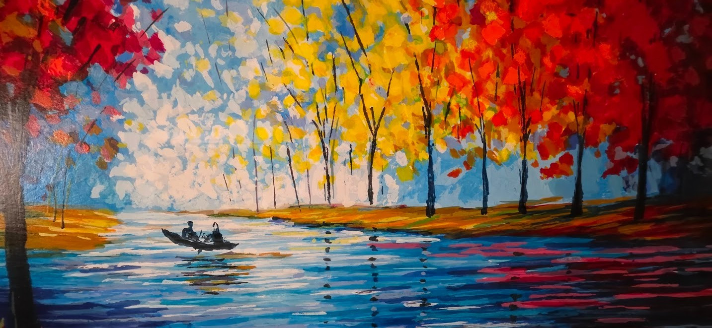 NEW Slava IIyayev «Shimmering Waters» Serigraph on Paper Hand-Signed-COA