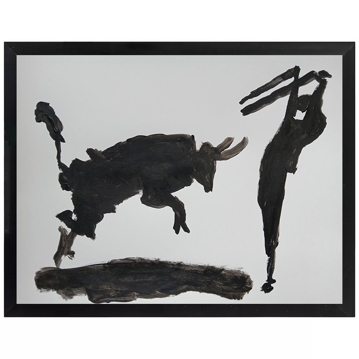 Expressionism/Abstract Picasso’s Matador 11×14 Hand Made Tribute Art Painting