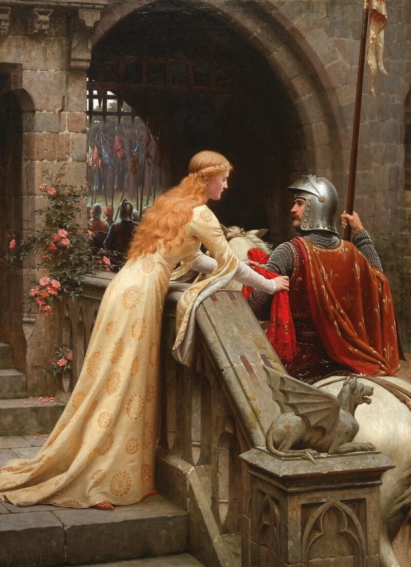 God Speed by Edmund Blair Leighton Oil painting Art Giclee Print on Canvas P2147