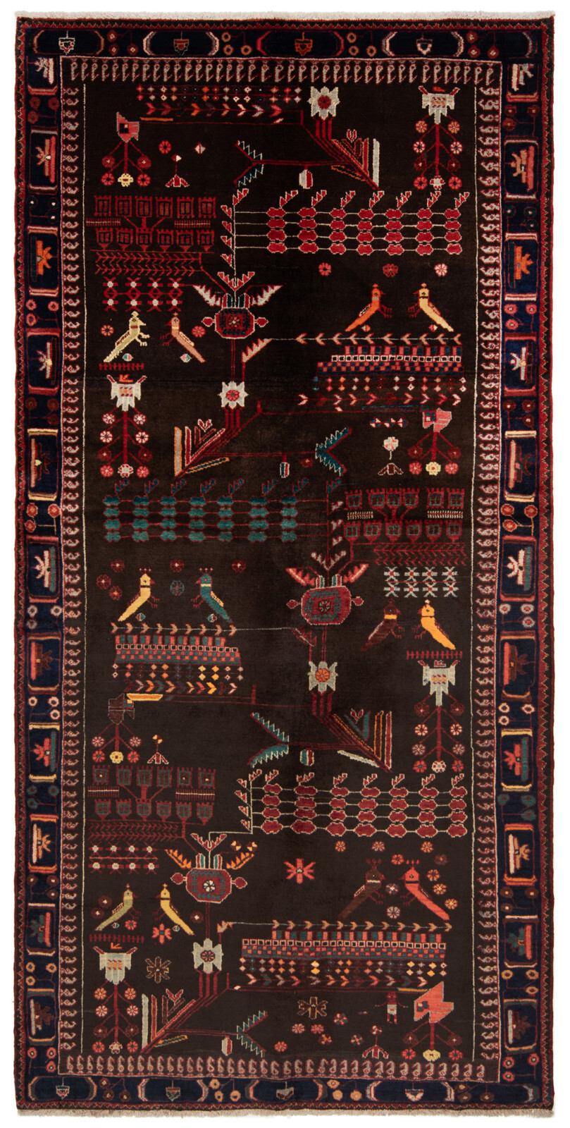 Hand Knotted Rug Bakhtiar 295 x 150 cm
