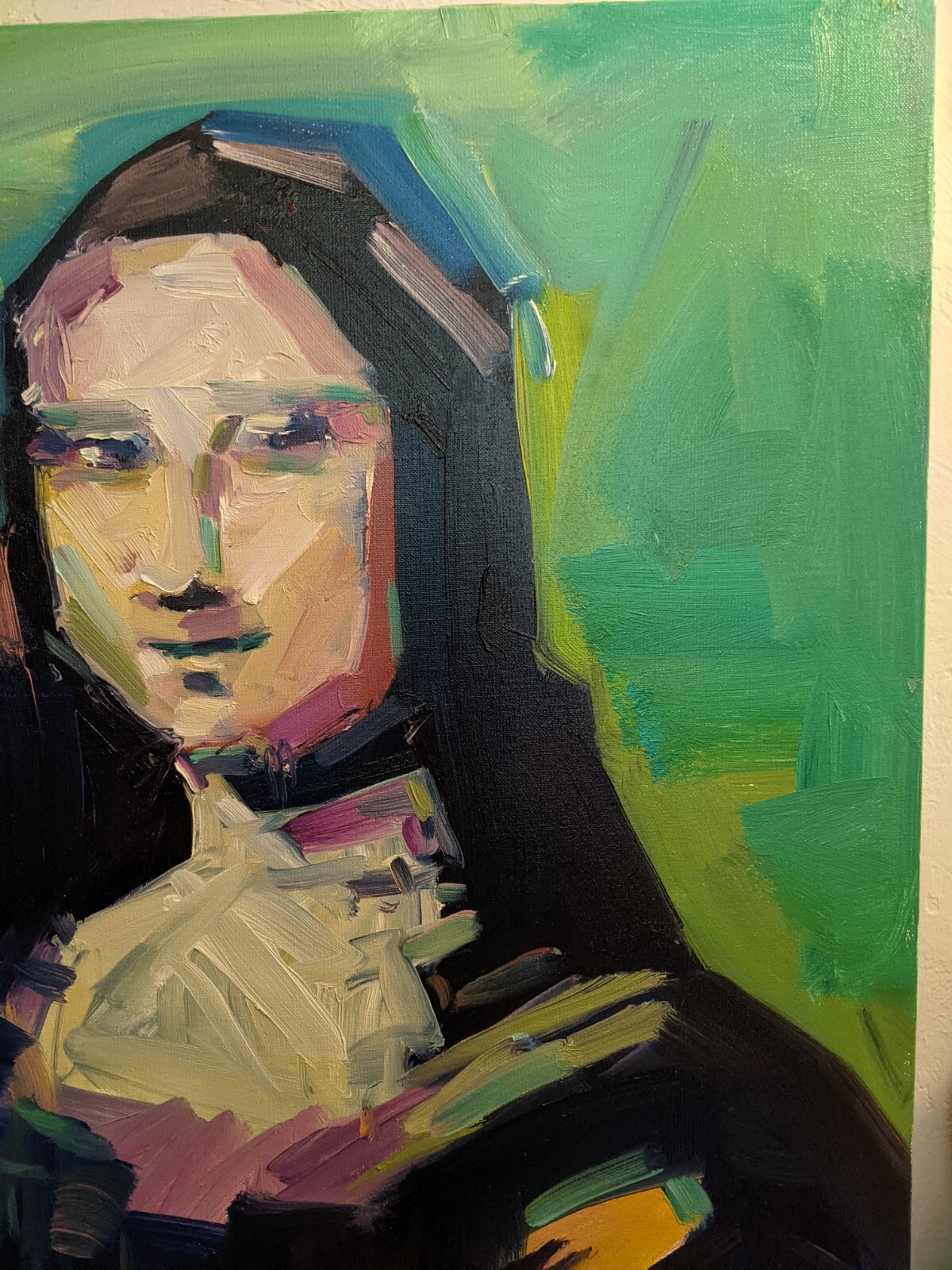 * ~ * S A L E * ~ * LARGE & UNIQUE!! 36×24 MONA LISA JOSE TRUJILLO