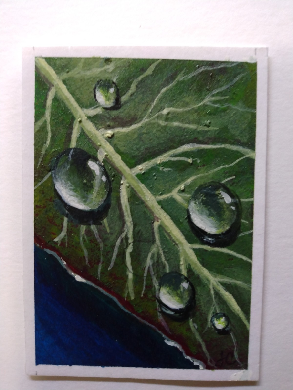 aceo original acrylic painting #1. #2. #3. #4 $4.99 each