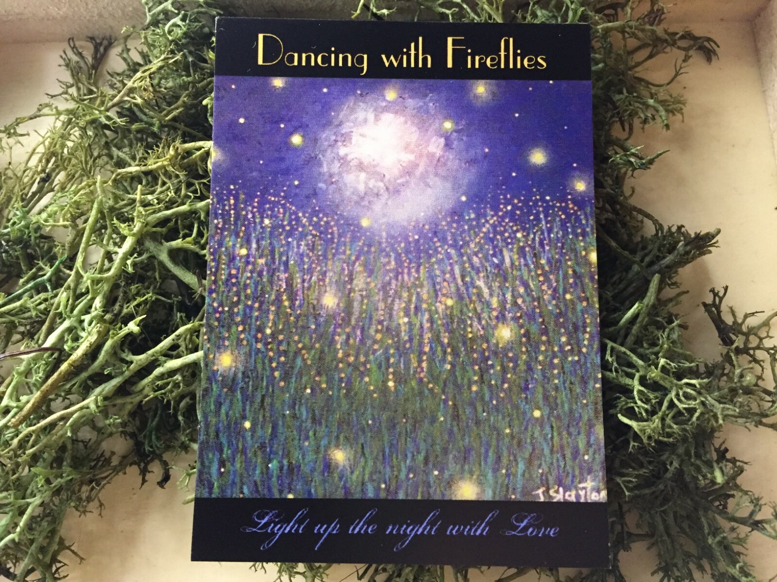 Fireflies ACEO Limited Edition Print Firefly Art Card Lightning Bugs Glow Bug