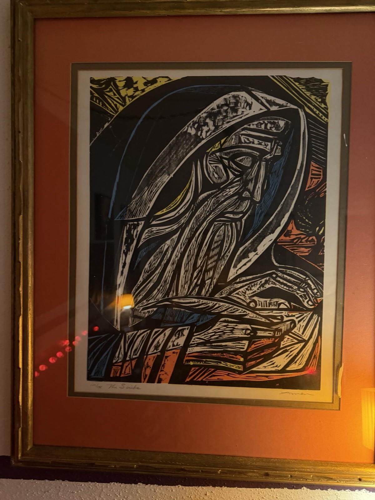 The scribe Irving Amen