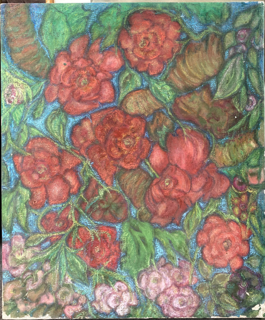 Oil Paintings Blooming Roses And Other Still Lifes Berries And Flowers