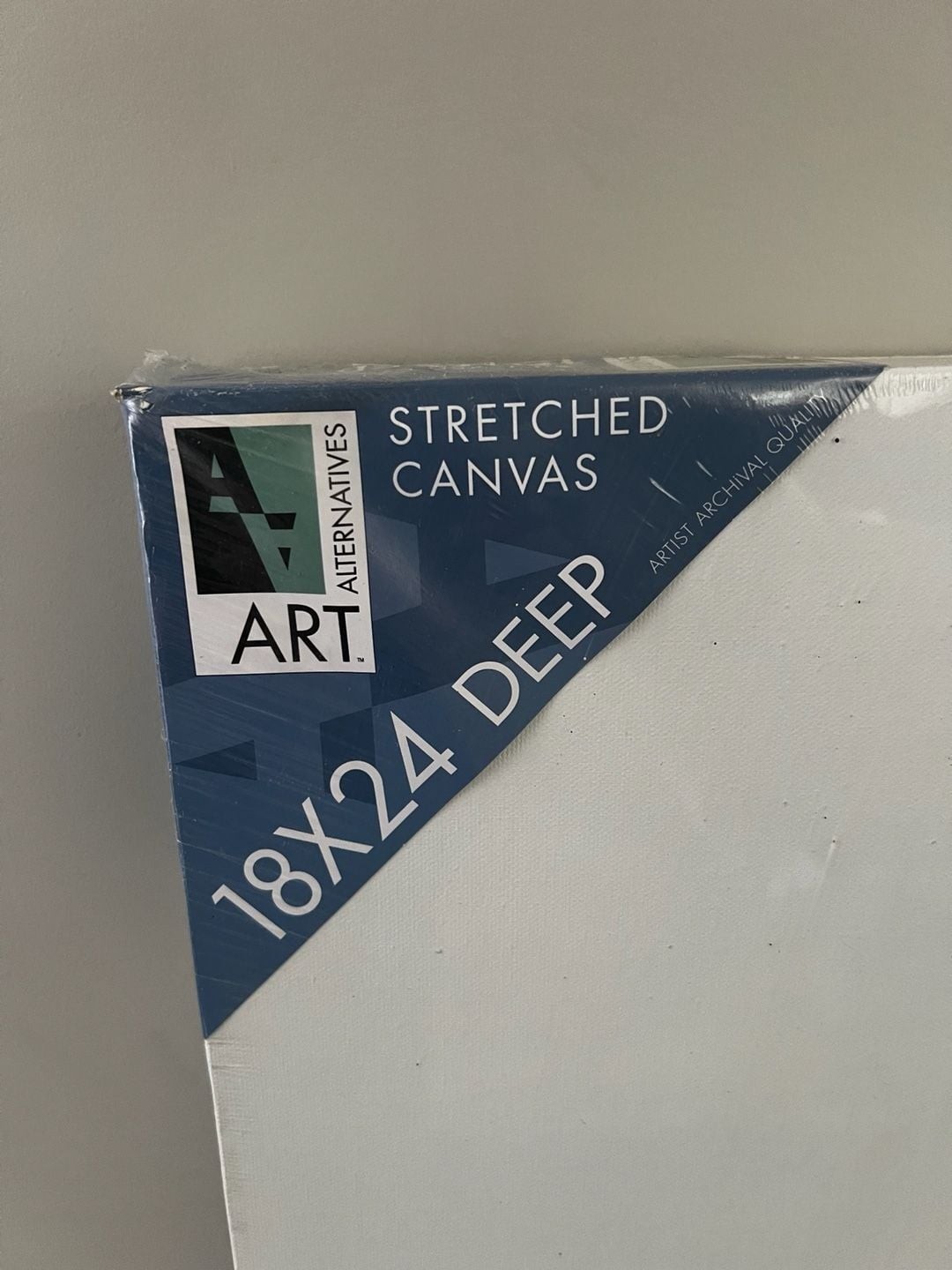 Art Alternatives 18×24 3-Inch Deep Stretched Canvas