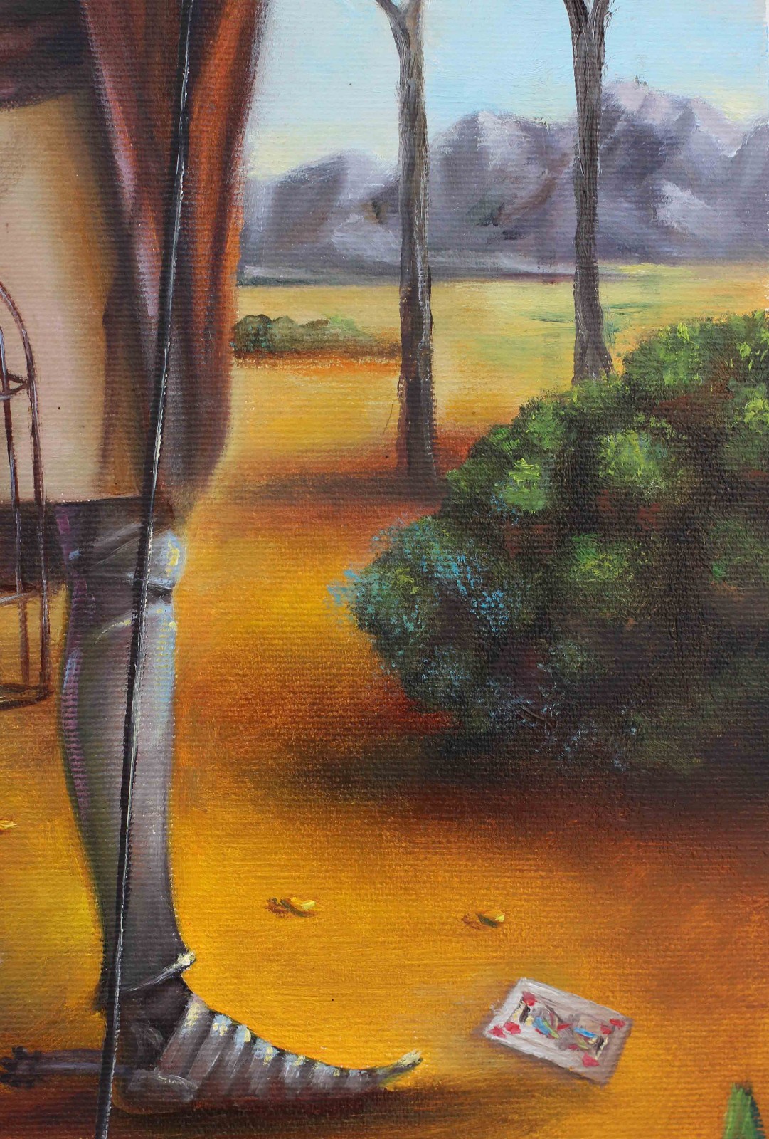 ORIGINAL OIL PAINTING WOMAN MAN II ART BY UKRAINE ARTIST