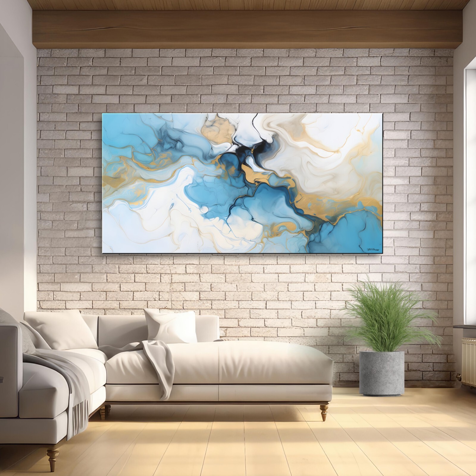Large Canvas Painting, Modern Canvas wall art, Abstract Artwork