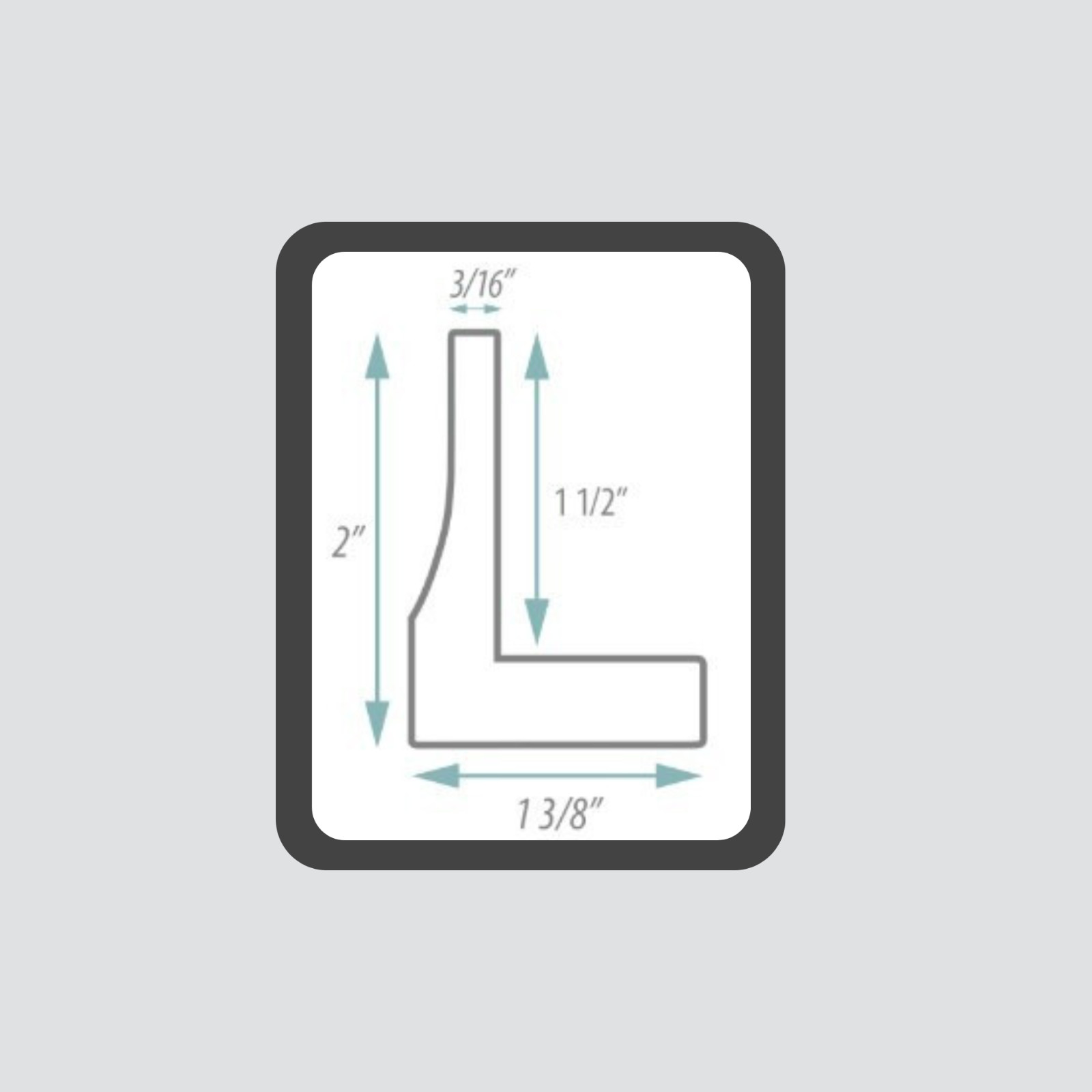 Black Floater Frame with Gold Edge for Canvas 1.5″ – Custom Sizes Available