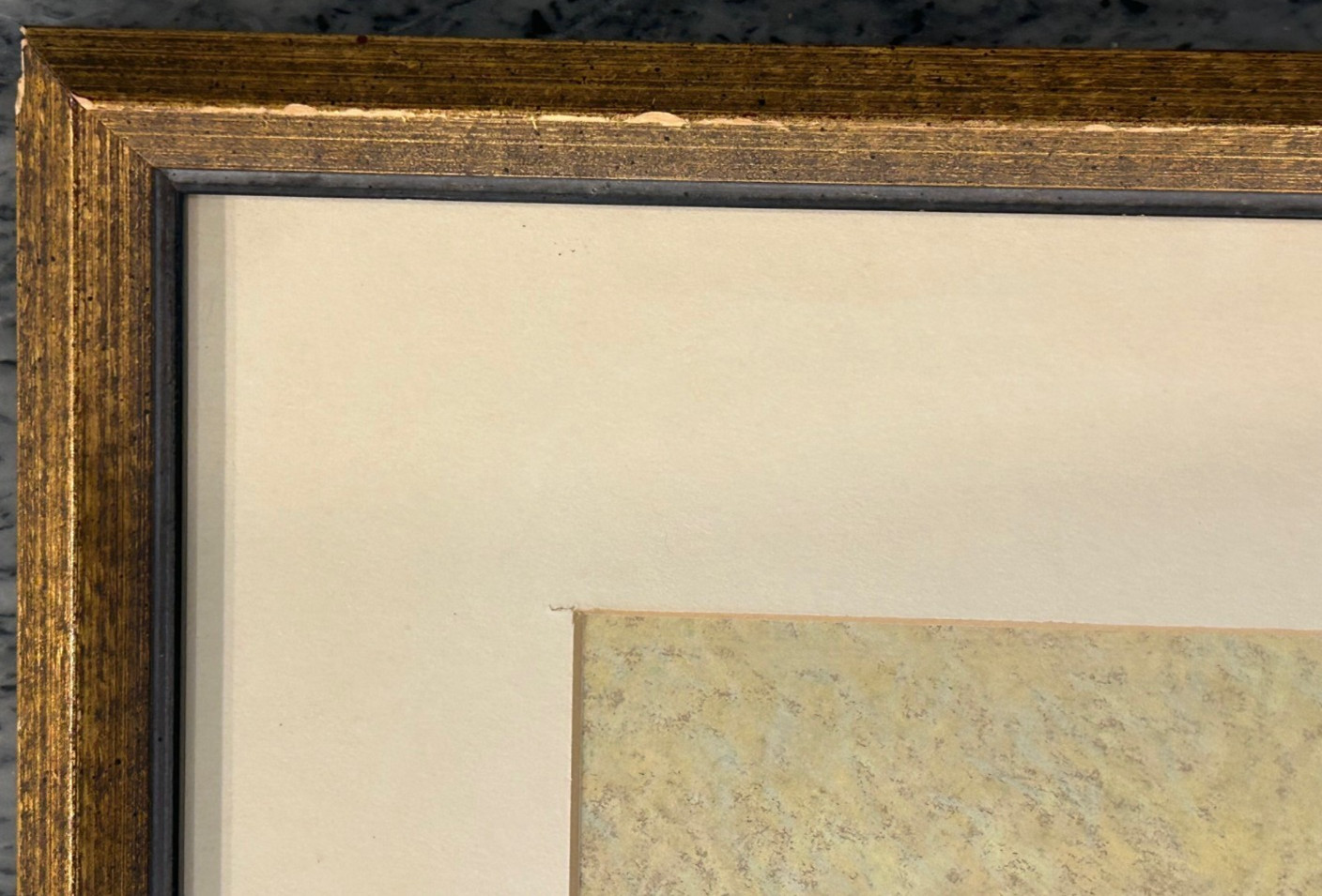 Albert Van Nesse Greene (1887 – 1971) Framed Country Landscape Pastel on Paper