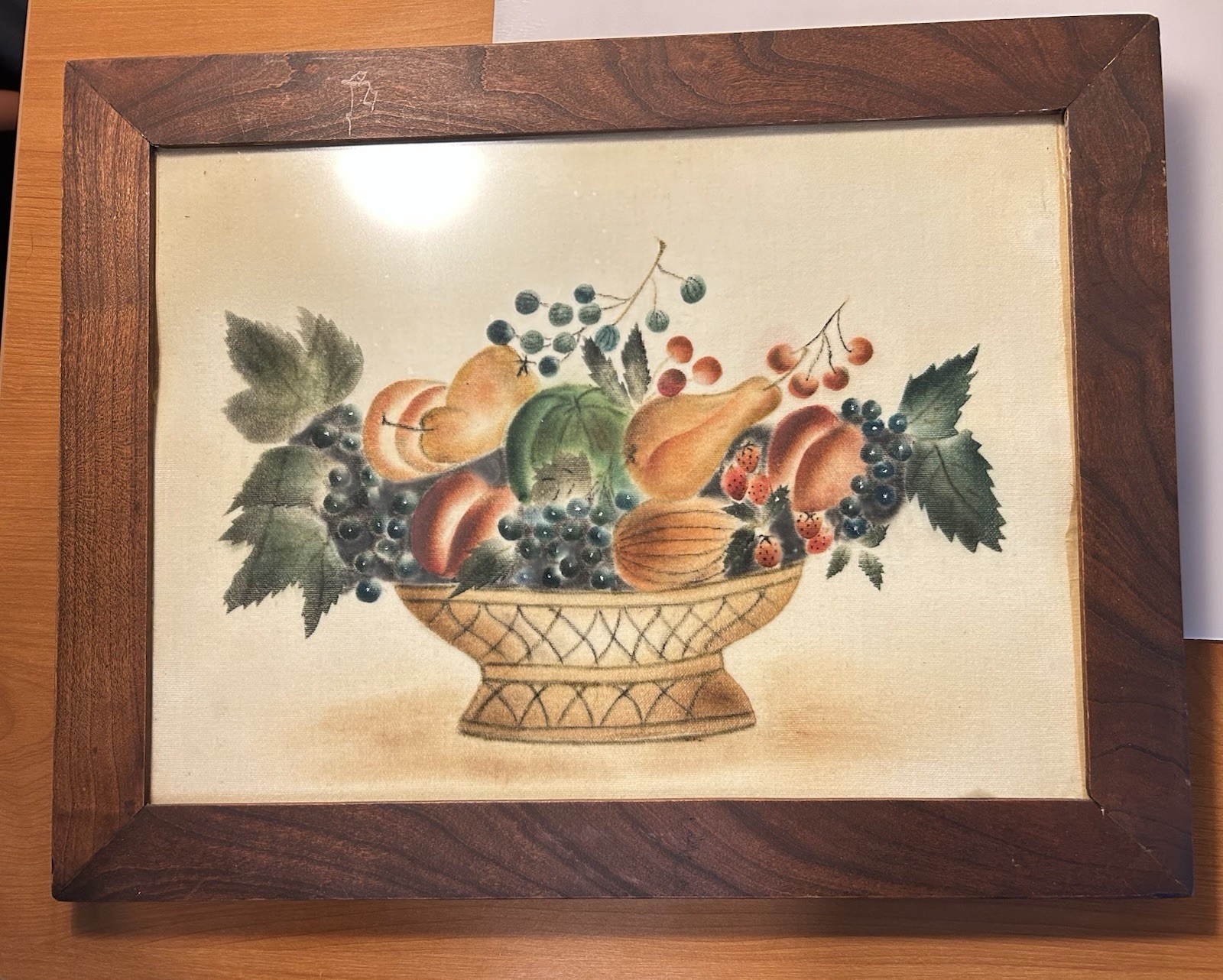 Vintage Signed Framed Theorem Still Life