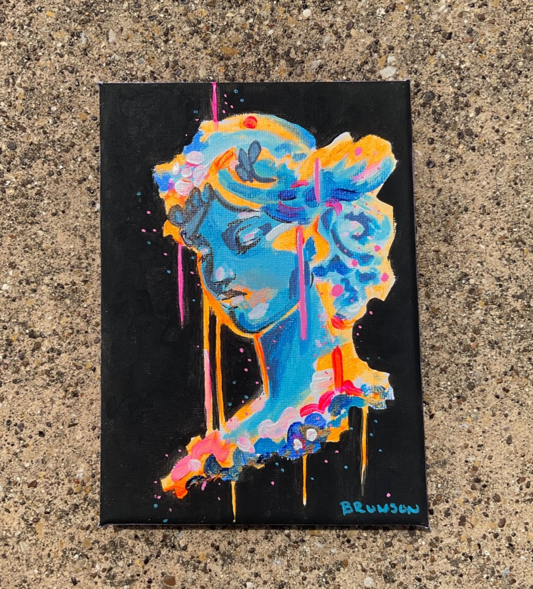 Original Acrylic Painting PRINT | Archival Premium Matte 5×7 by Tiffanie Brunson