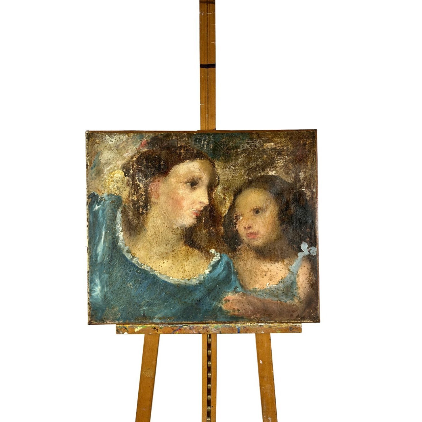 Arey Scheffer French School oil painting 19th C