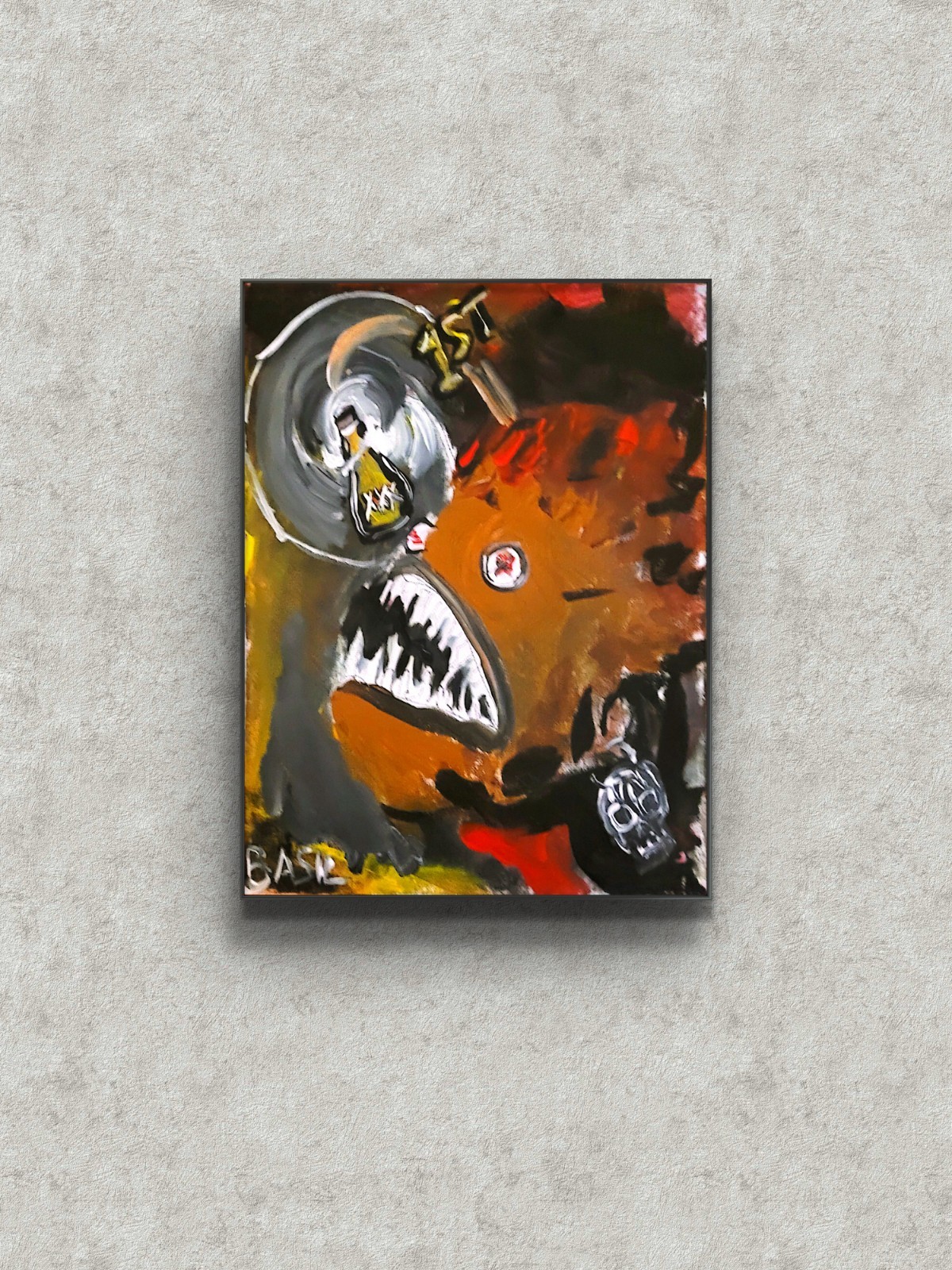 Recovery Unique Abstract Expressionism Wall Art Canvas Board 11×14