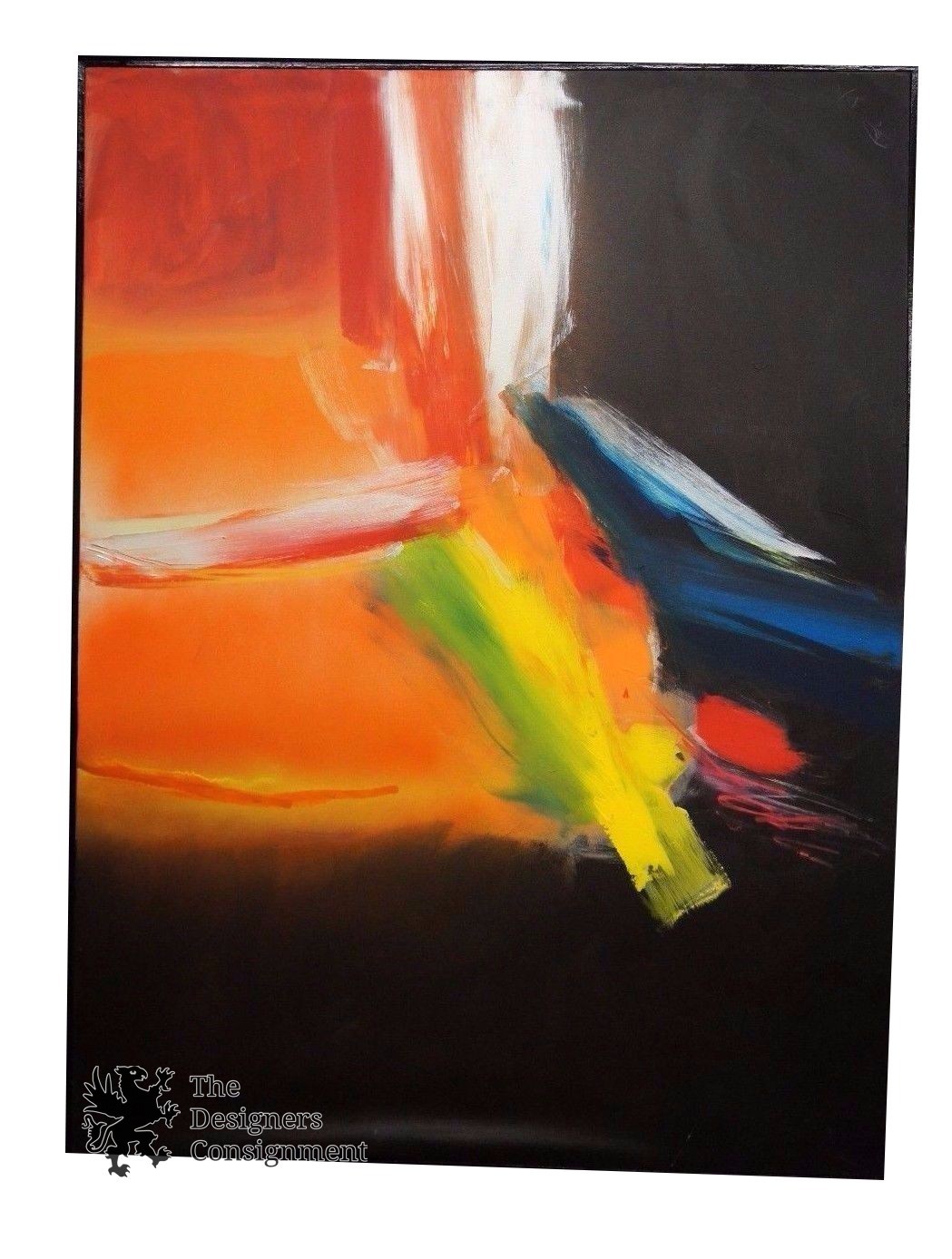 «Intangible Experience» Roger Sayre Contemporary Abstract Oil Painting Modernist