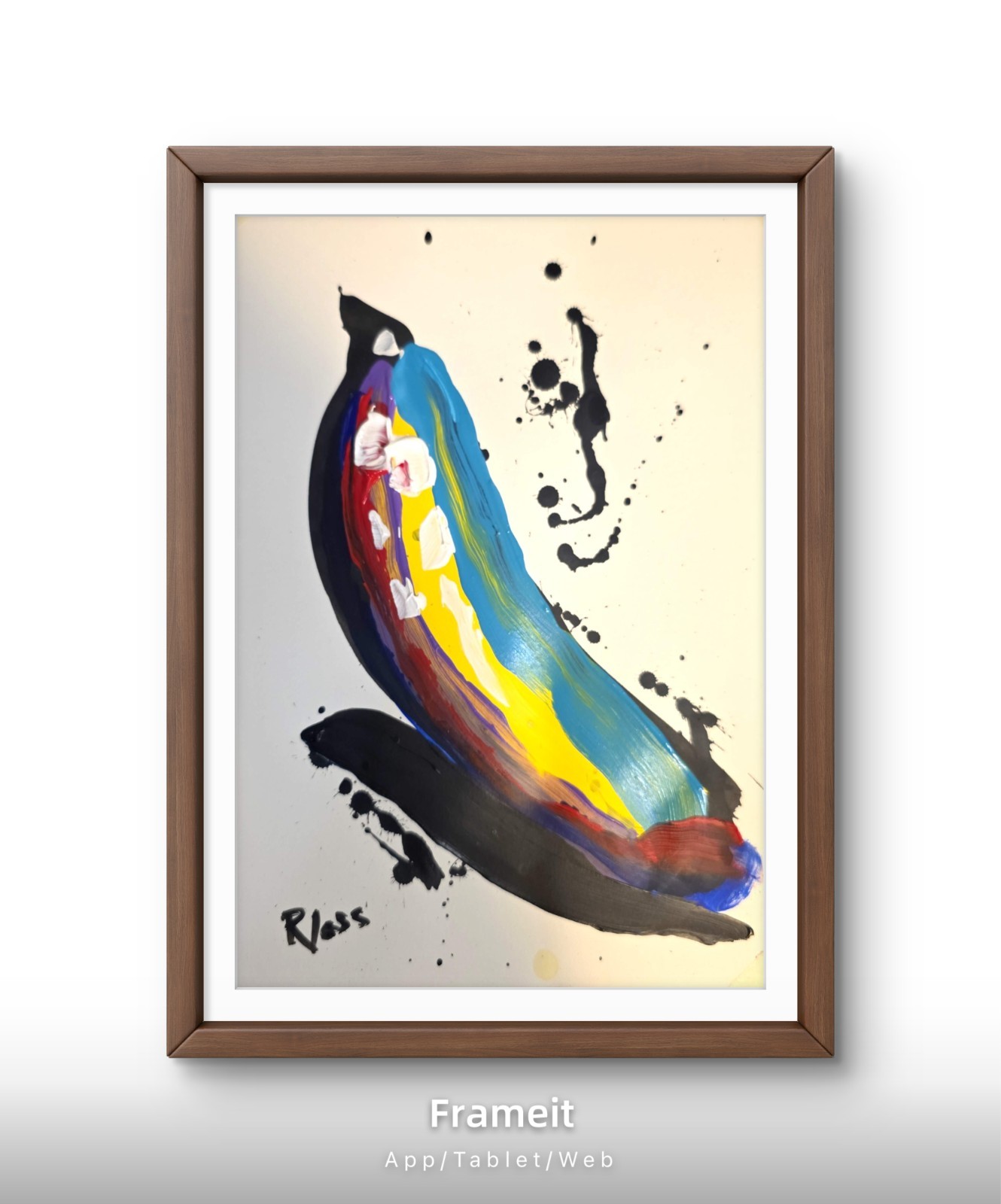 Richosso Banana 7 x 10 paper