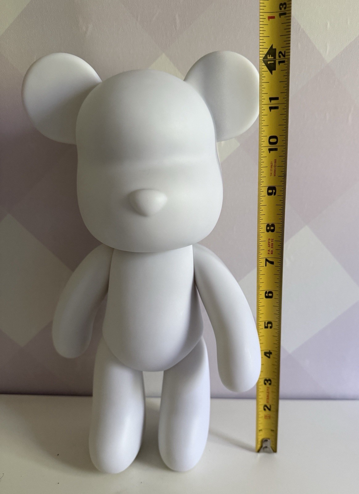 DIY Fluid Bear Pour Painting 12 inches