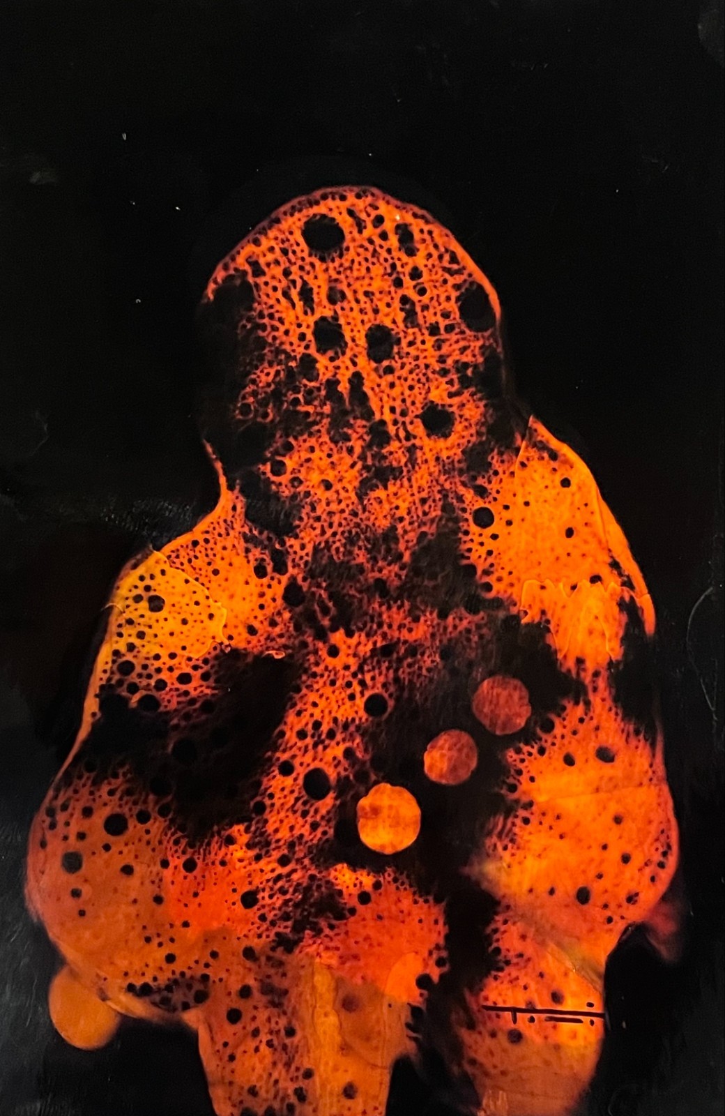 Tonito Original Painting.Incredible Organic.Otherworldly unique art.FIGURE 1