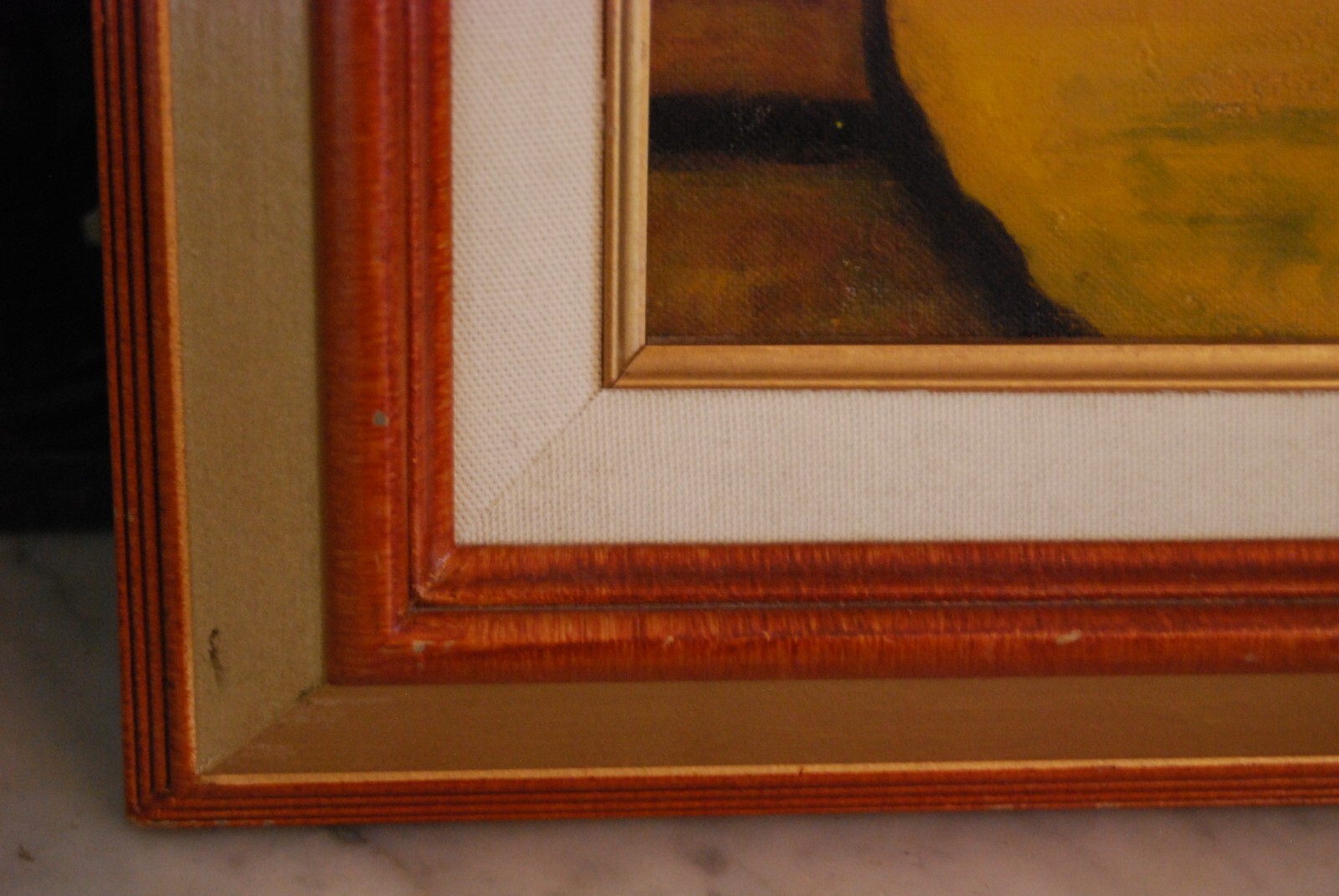 FRAMED SIGNED ORIGINAL OIL PAINTING FLOWERS & VASES A STILL LIFE ARTIST M HILTON